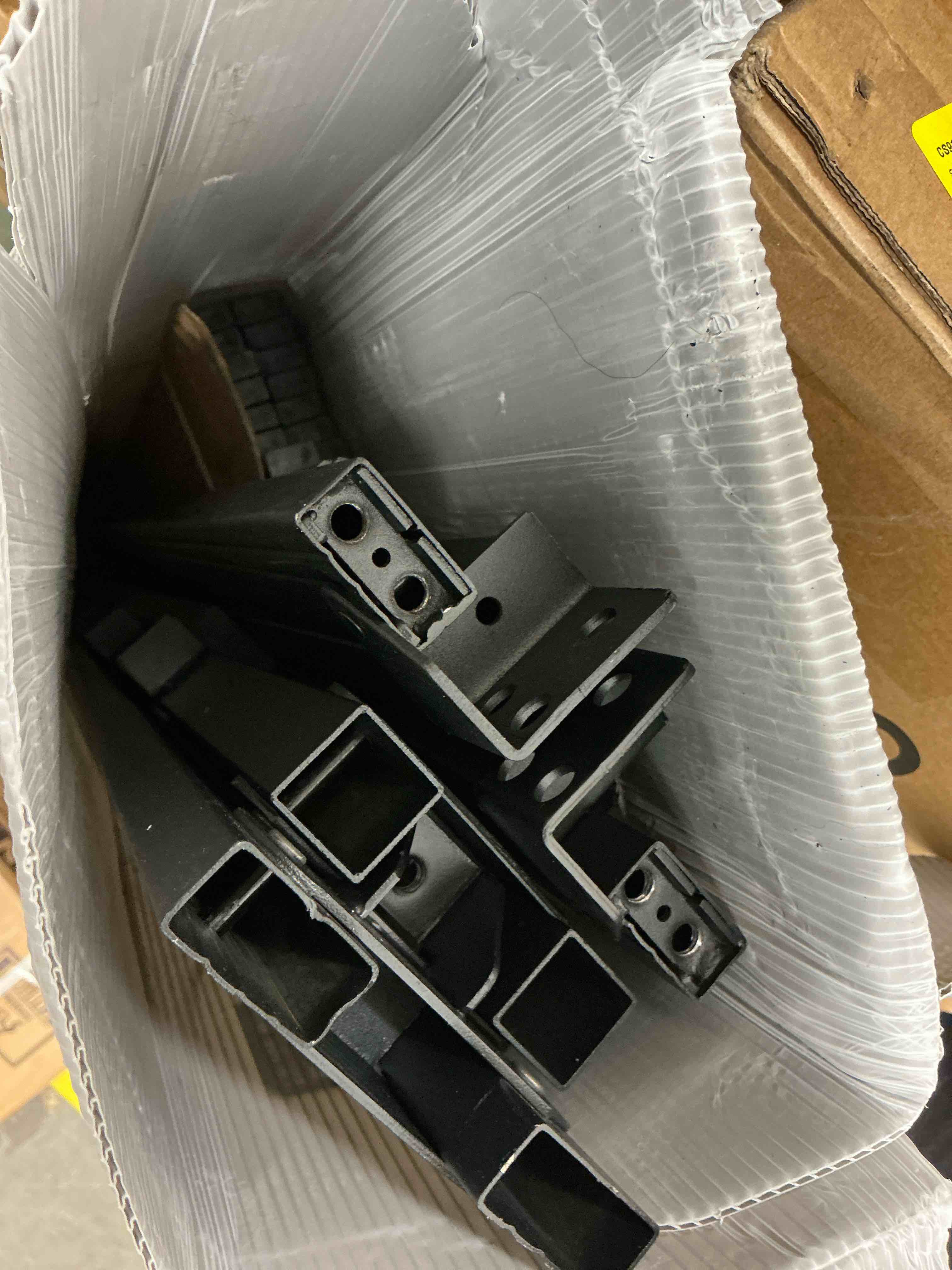 Condition photo showing Good Condition for fschos 12 inch queen size bed frame, heavy duty metal platform, no box spring needed, easy assembly, black