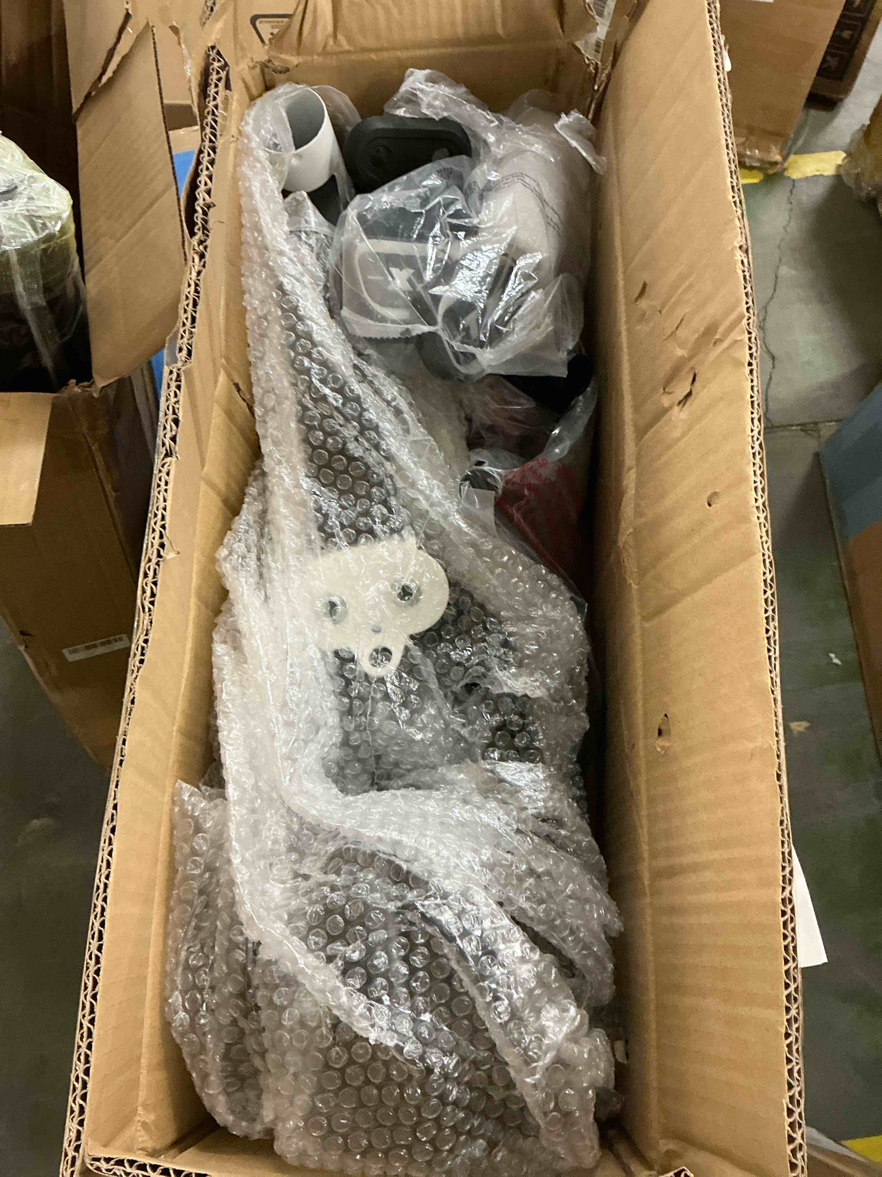 Condition photo showing New/Like New for tntants 4 in 1 toddler bike, kids tricycle for 1-5 years old, toddler tricycle for boy girl, baby balance bike with parent steering push handle, removable pedal, adjustable seat white