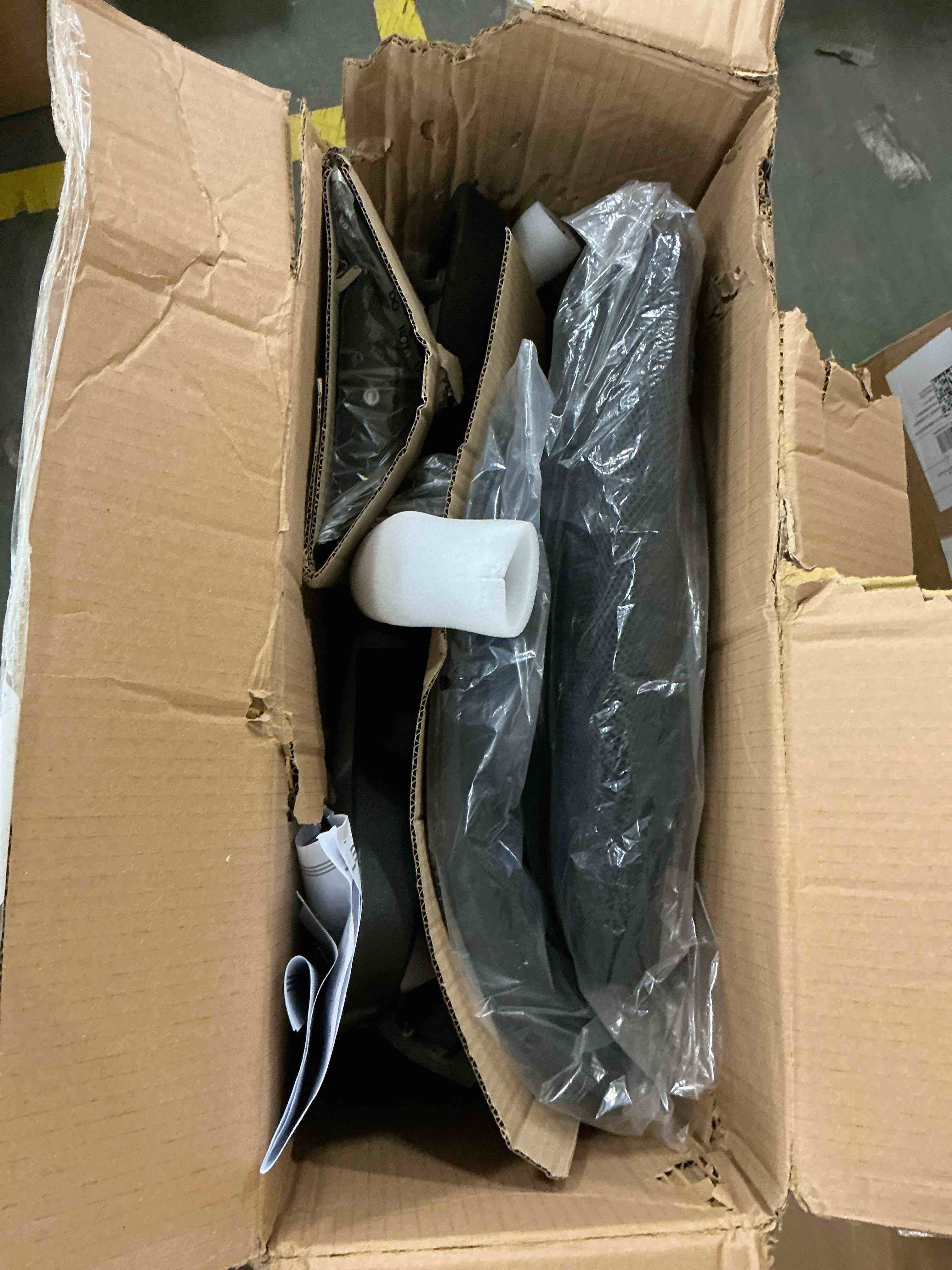 Condition photo showing New/Like New for mesh office chair desk chair computer chair ergonomic adjustable stool back support modern executive rolling swivel chair for women & men  black