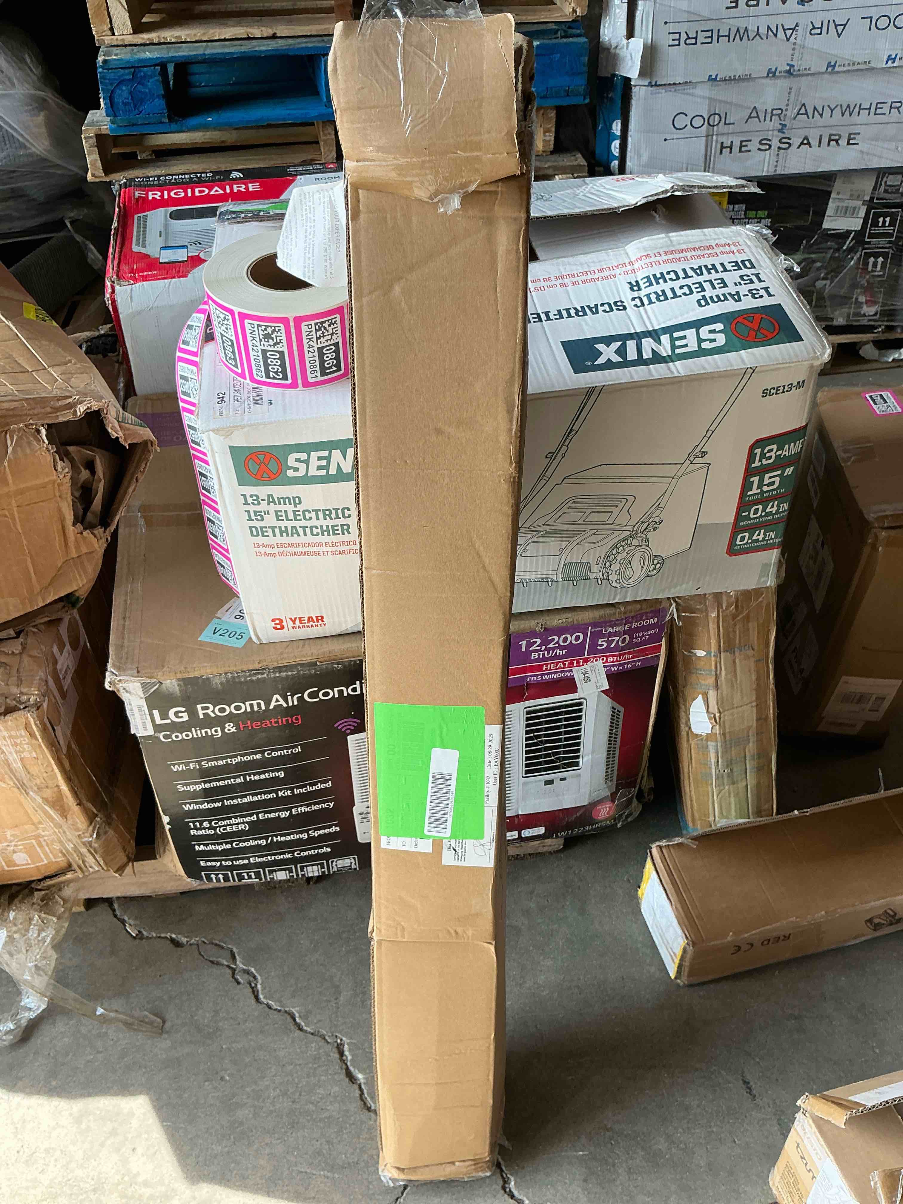 Condition photo showing Good Condition for abccanopy 7.5ft outdoor market hand push patio umbrella 12+colors  khaki