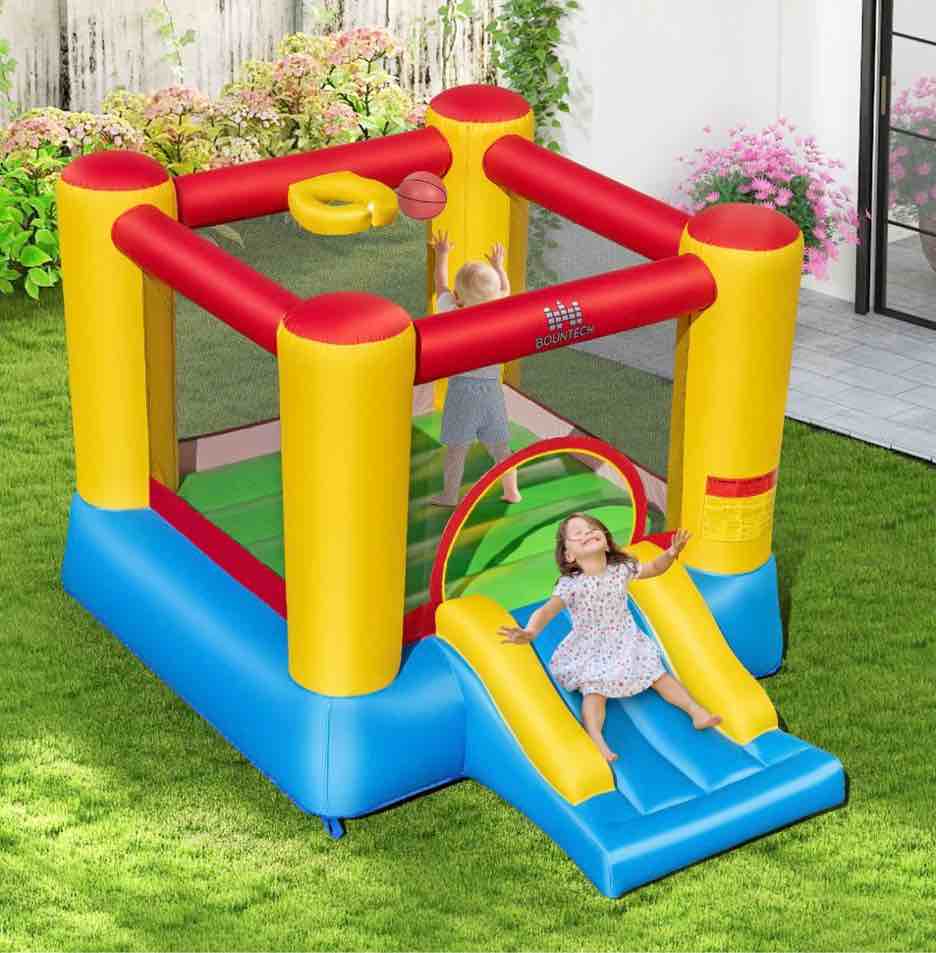Inflatable Kids Bounce House Jumping Castle Slide 