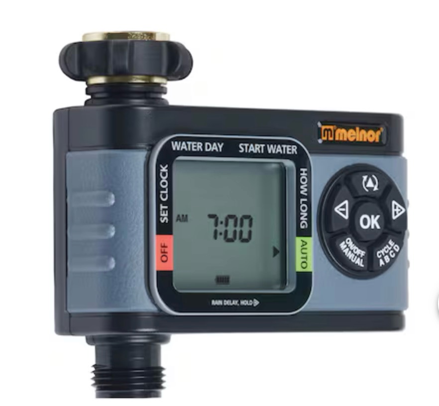 melnor 1 output port stationary digital hose end timer
