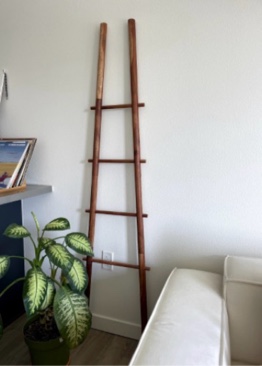 Decorative Apple Picking Ladder - Hearth & Hand™ with Magnolia: Towel Rack, 4 Rungs, No Assembly Required