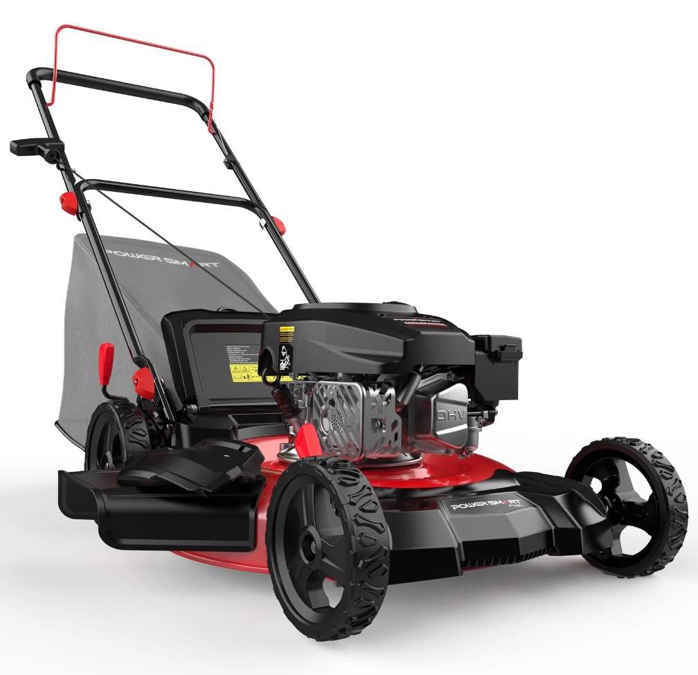 PowerSmart 21  144cc Gas Push Lawn Mower   with 6-Position Height Adjustment