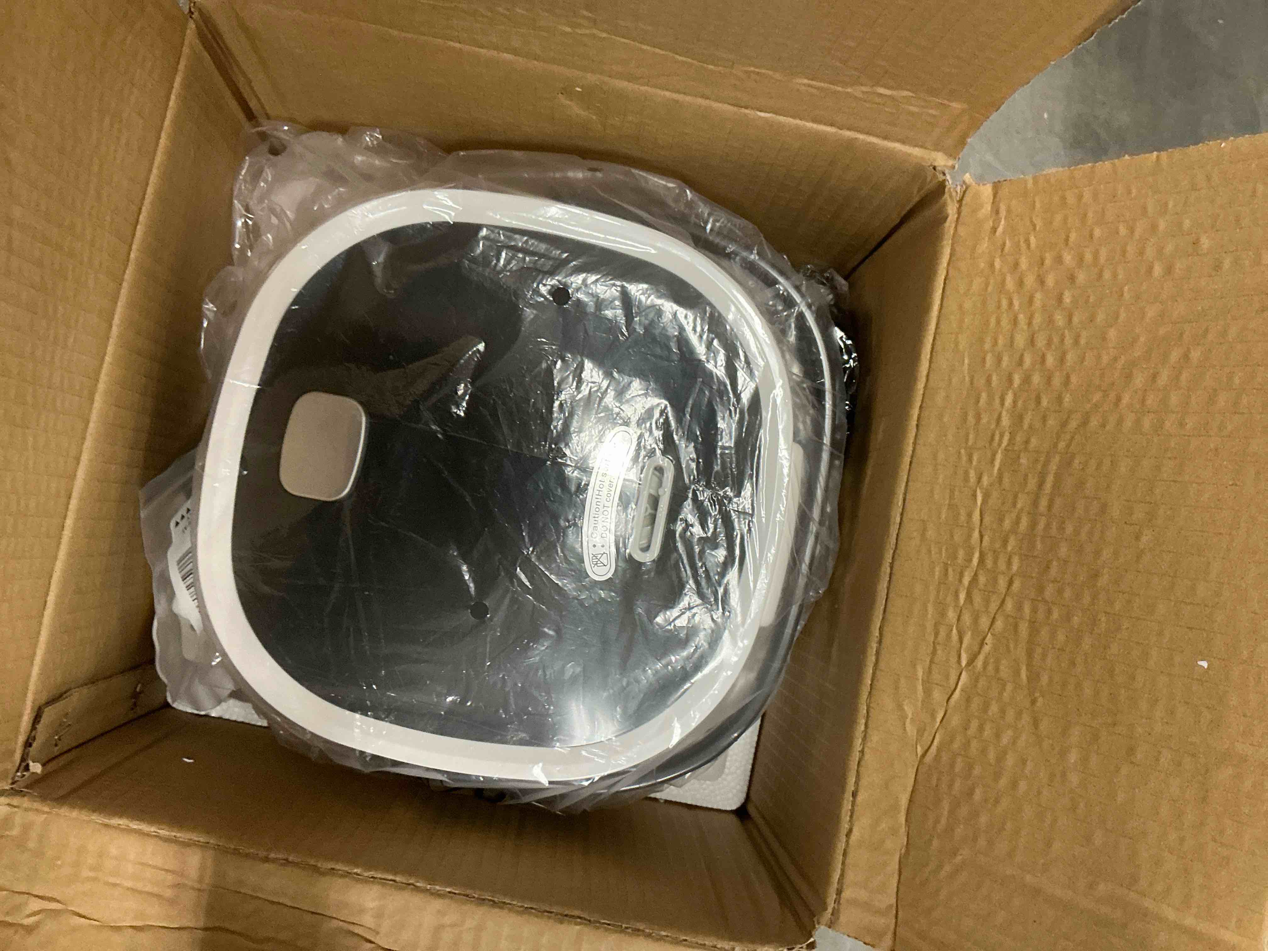 Condition photo showing Good Condition for 3l rice cooker 12 cups (cooked), mini digital rice cooker,6 in 1 multicooker for grain, preset and reheat options, 12-hr delay timer, auto keep warm, non-stick inner pot with steaming basket