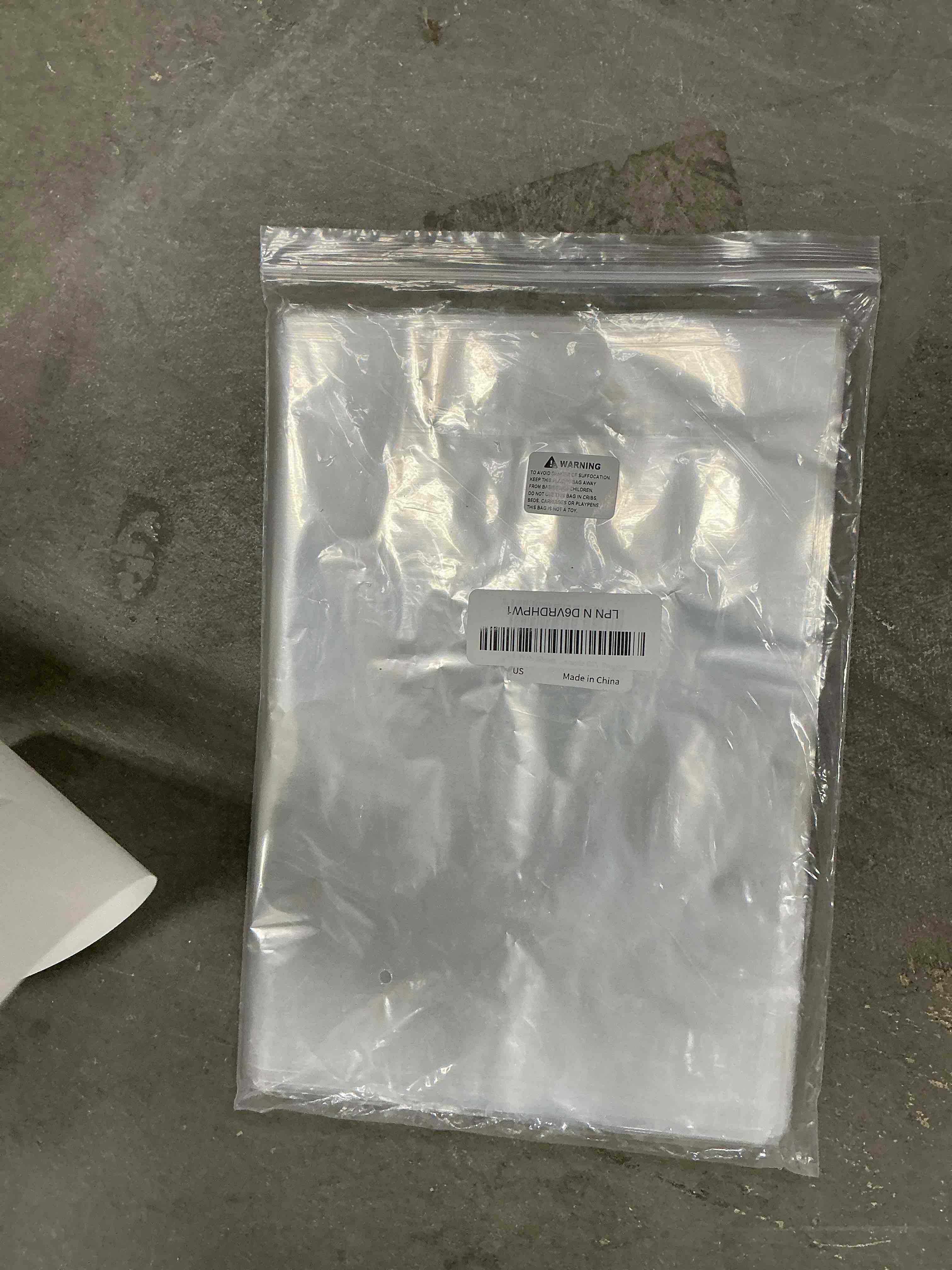 Condition photo showing New/Like New for shrink wrap bags,100 pcs 10x14 inches clear pvc heat seal bags for soap sleeve packaging, bath bomb,shoes,jars,gift,tumbler,heat sublimation film for homemade diy projects