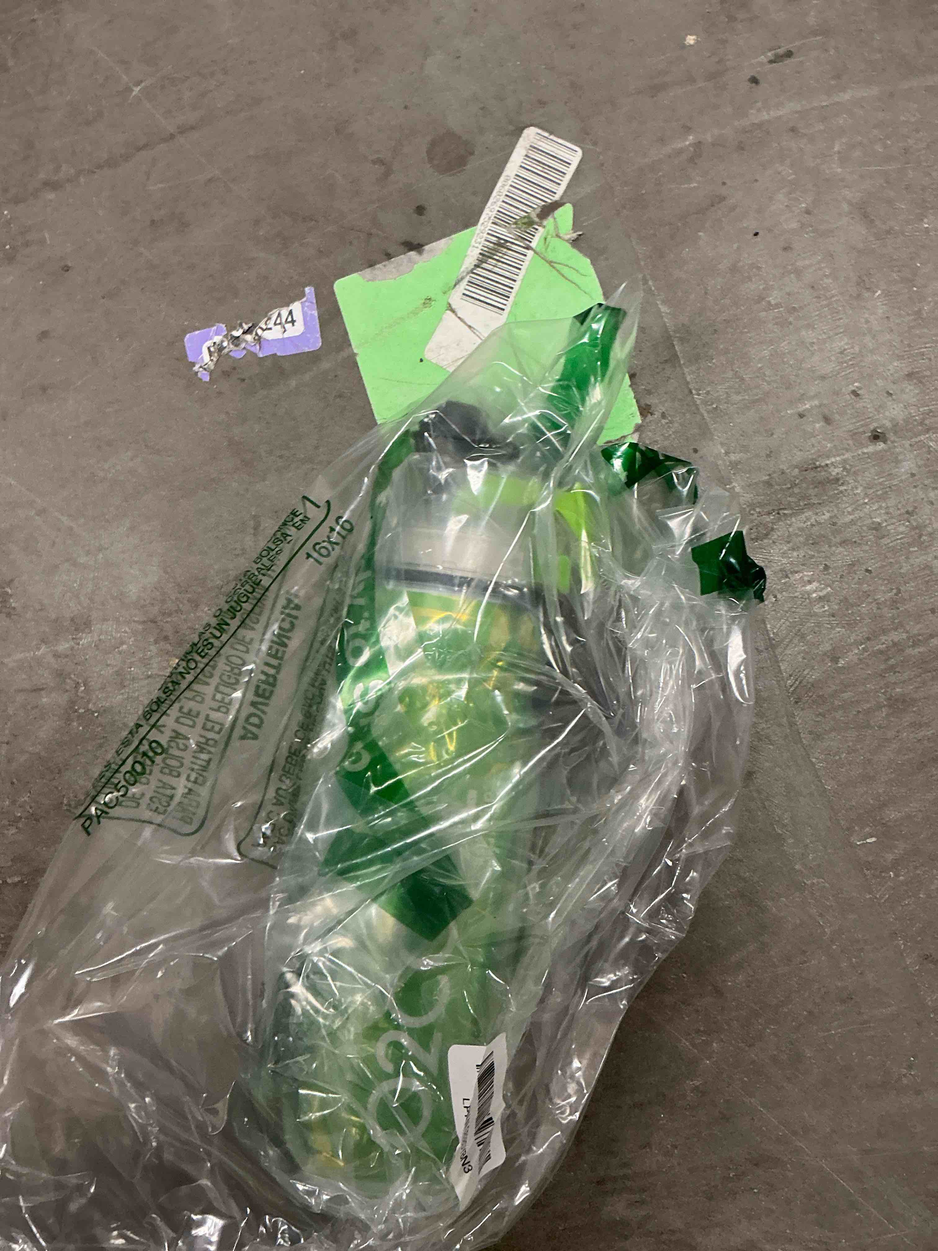 Condition photo showing Good Condition for o2cool mist 'n sip misting water bottle 2-in-1 mist and sip function with no leak pull top spout reusable sports water bottle - 20 oz (crackle green)