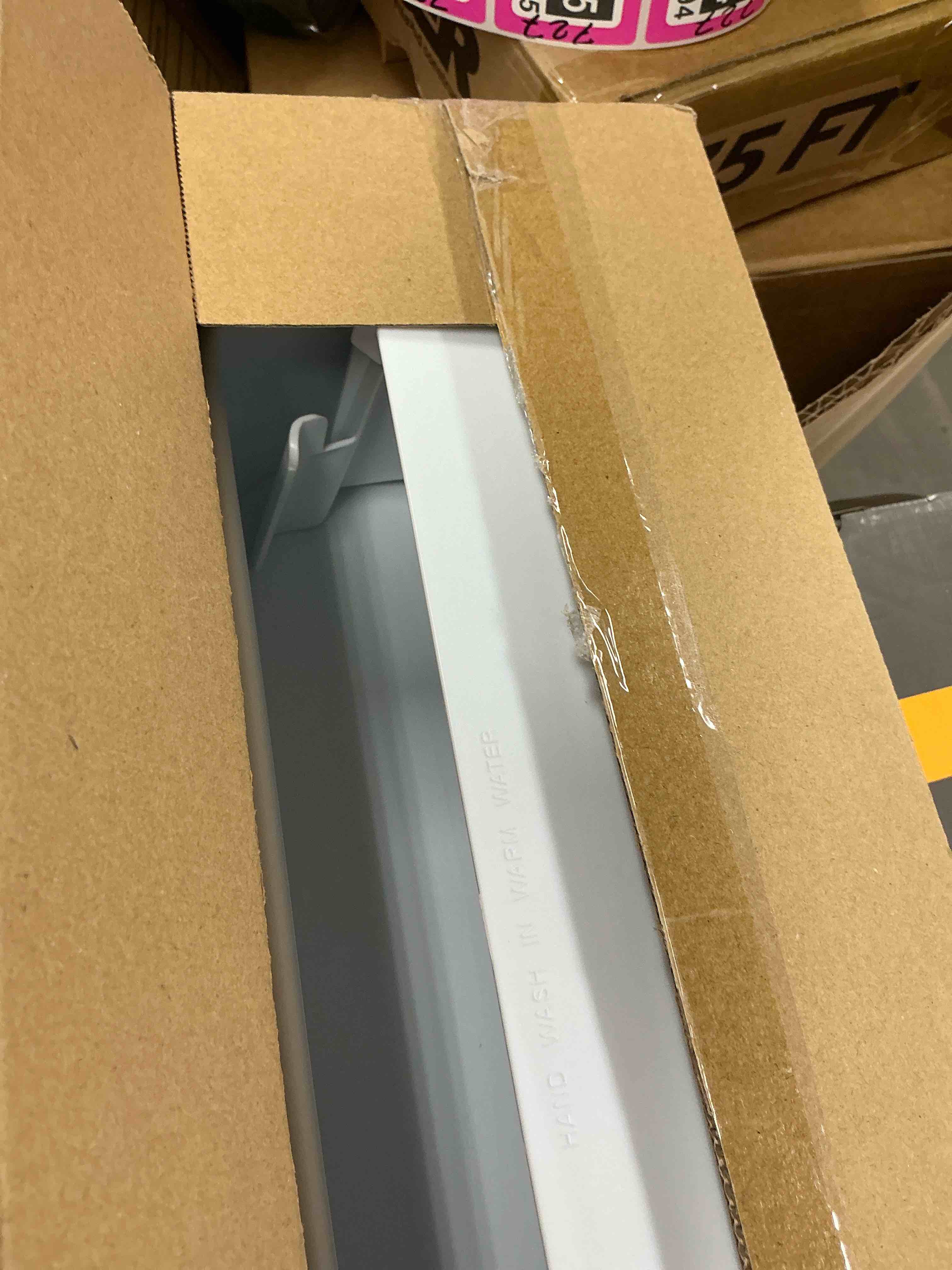 Condition photo showing Good Condition for upgraded 240323001 refrigerator door shelf bin replacement, compatible with frigidaire ffhs2622msj frs6lr5eb2 fghs2644kf2 frs6r4ew2 ffss2614qs6a frs6hr45ks0 ffhs2622msya bottom door shelves, 2 pack