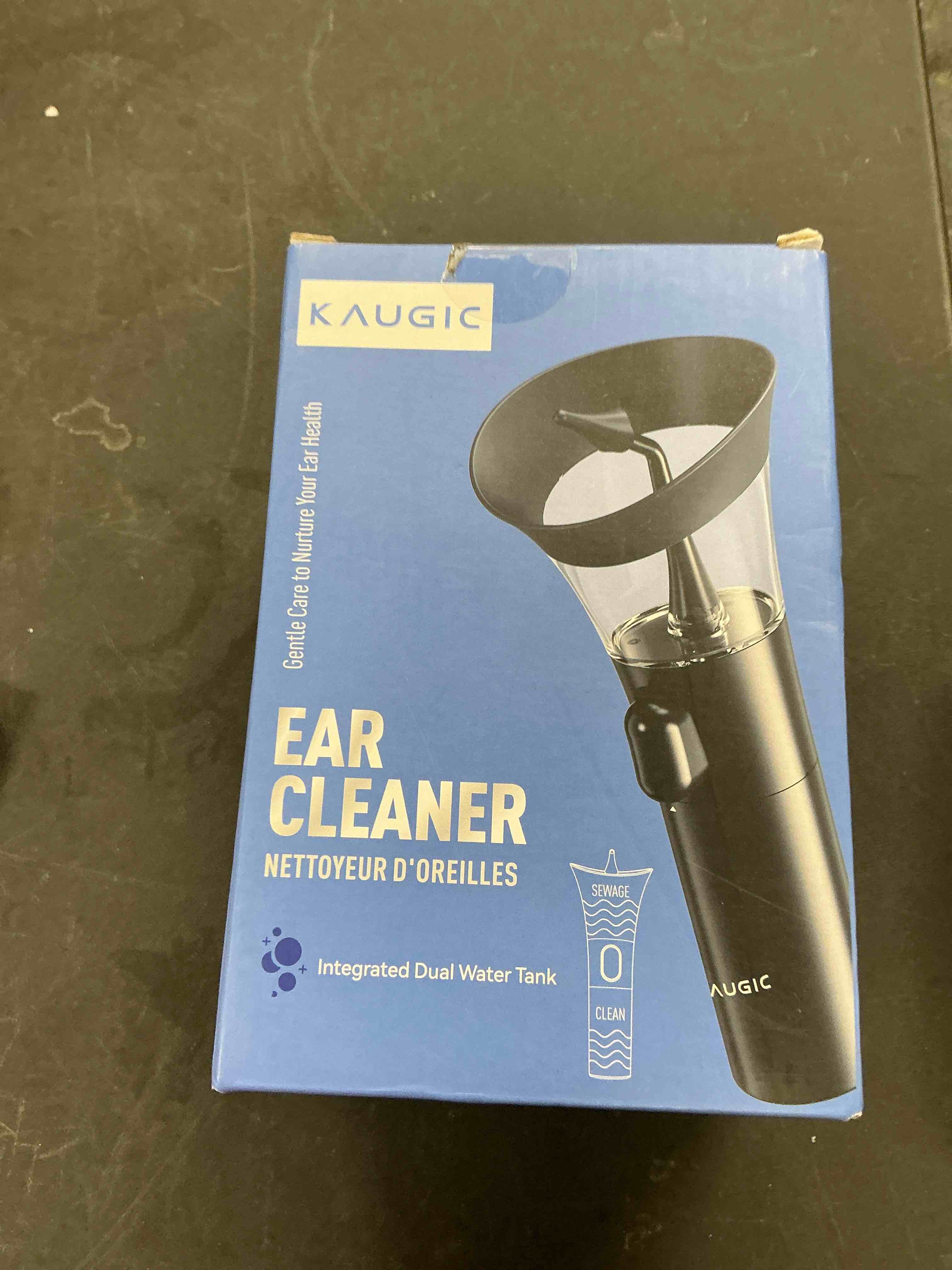 Condition photo showing New/Like New for manual ear wax cleaner – safe, comfortable & easy to use seamless one-hand operation, black