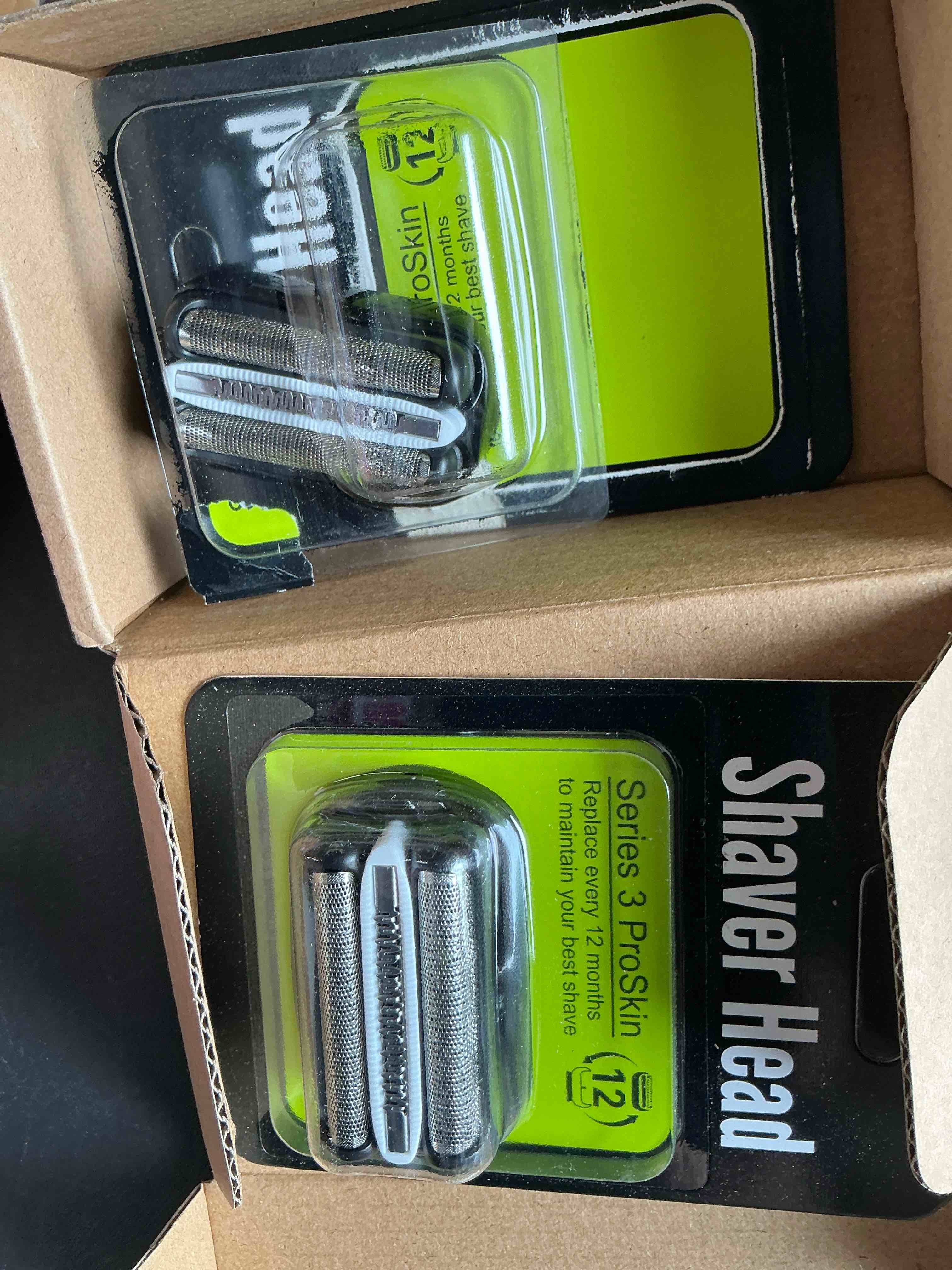 Condition photo showing Good Condition for 2 pack series 3 32b replacement shaver head compatible with braun s3 3040s 3000s 3050cc 3010s 3070cc 3080s 3090s 310s 3020s 330s 370cc-4 380s-4