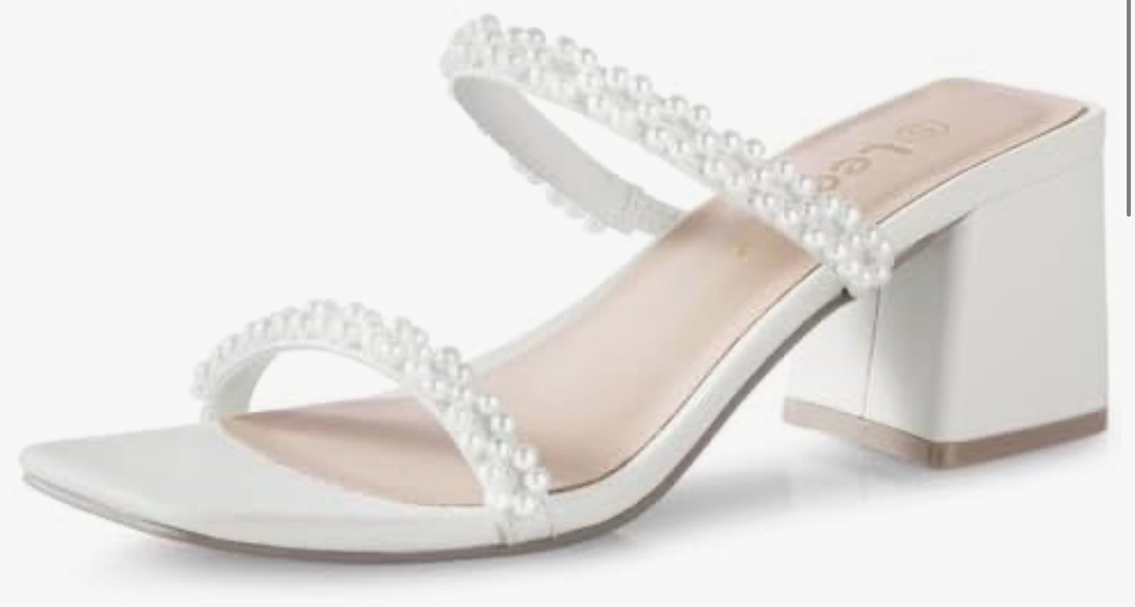 leevar square toe heeled sandals for women - women's low block heels sandals - 2.25in open toe ankle strap chunky heels - slip on heeled sandal mule- nude black strappy heels for party wedding dress. size 8.5