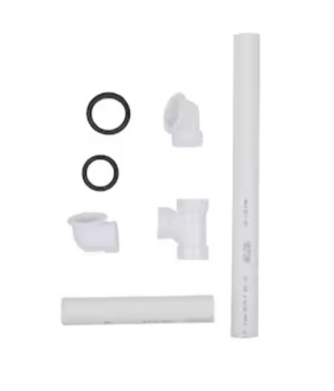 Condition photo showing Good Condition for dearborn pvc bath drain rough-in kit - schedule 40 for whirlpool bath tubs