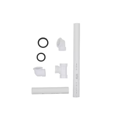 dearborn pvc bath drain rough-in kit - schedule 40 for whirlpool bath tubs