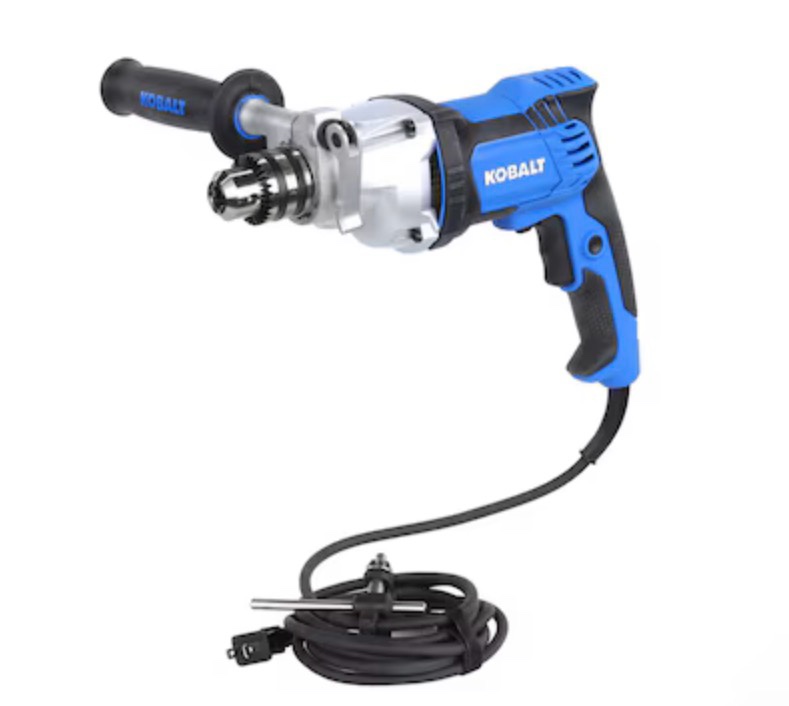  kobalt  1/2" keyed chuck (9 amp) variable speed corded drill #0617602