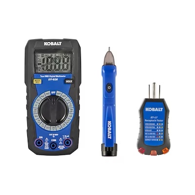kobalt digital display specialty meter 10 amp 50-1000v -volt