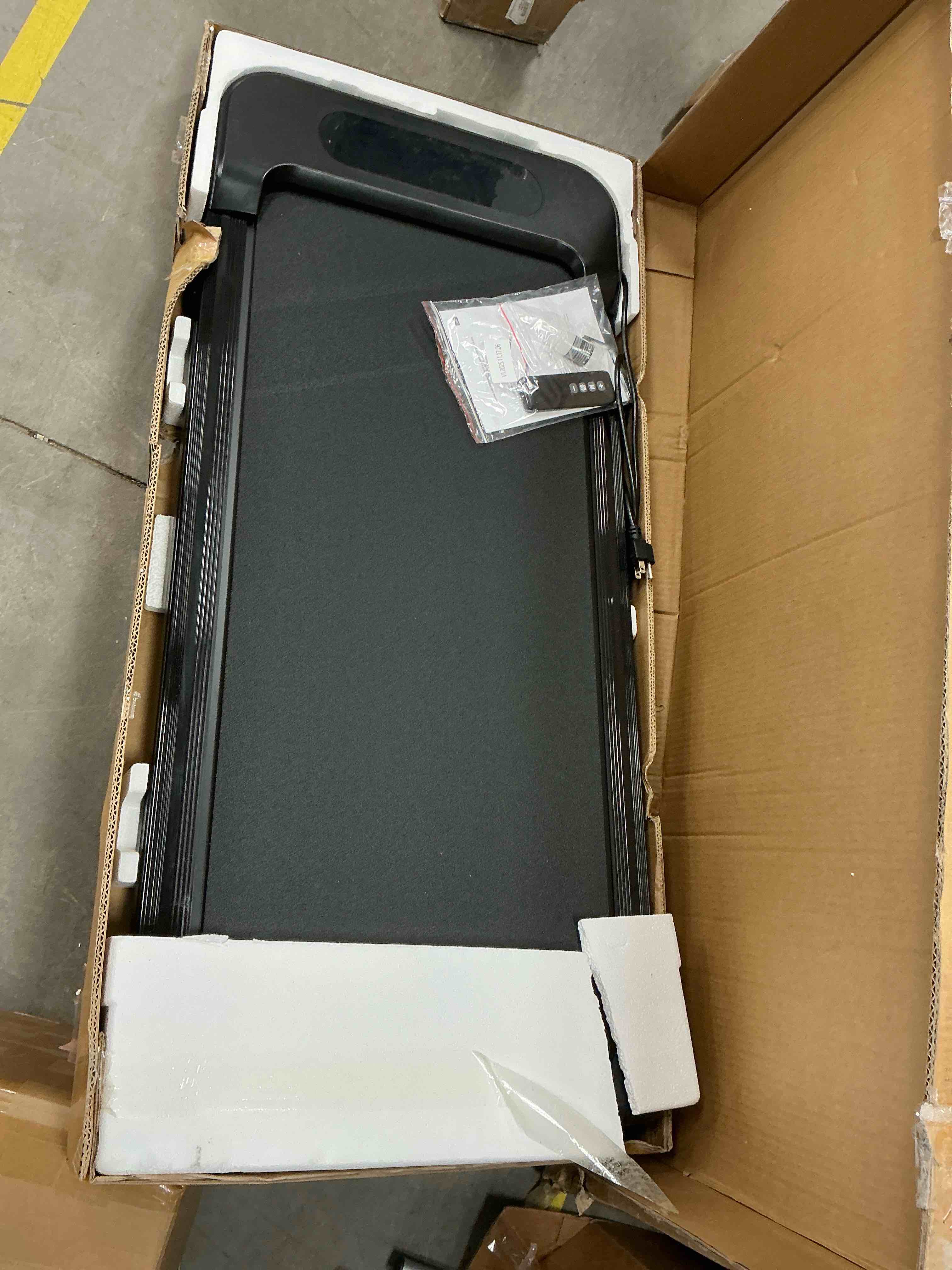 Condition photo showing Good Condition for AQUVII Incline Walking Pad, 4 in 1 Under Desk Treadmill with Remote Control and LED Display, Compact Treadmill for Home & Office, Black