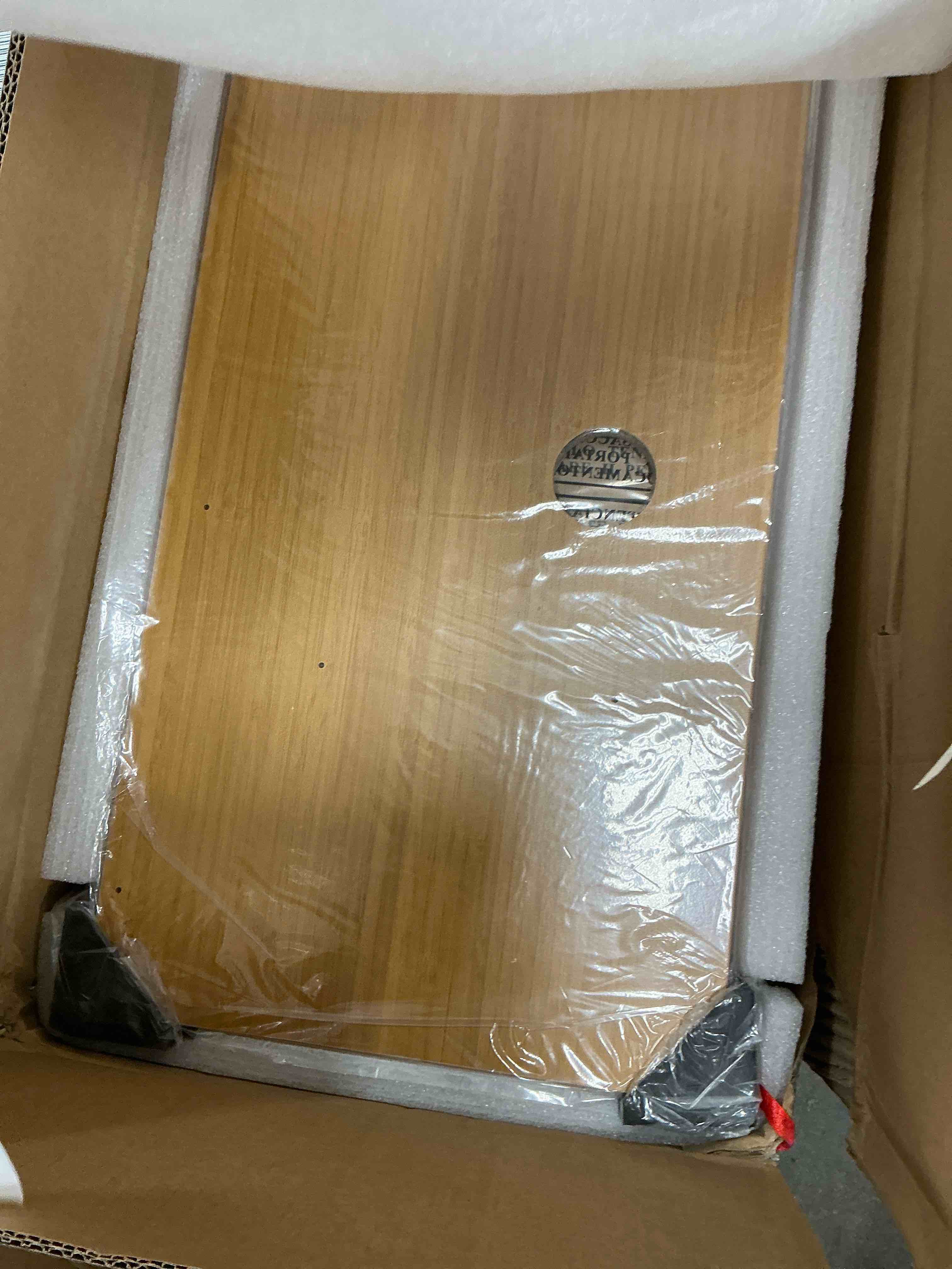 Condition photo showing New/Like New for edx Electric Standing Desk, Height Adjustable Desk, 55 x 24 Inches Ergonomic Stand up Desk with Memory Preset and T-Shaped Metal Bracket for Home Office