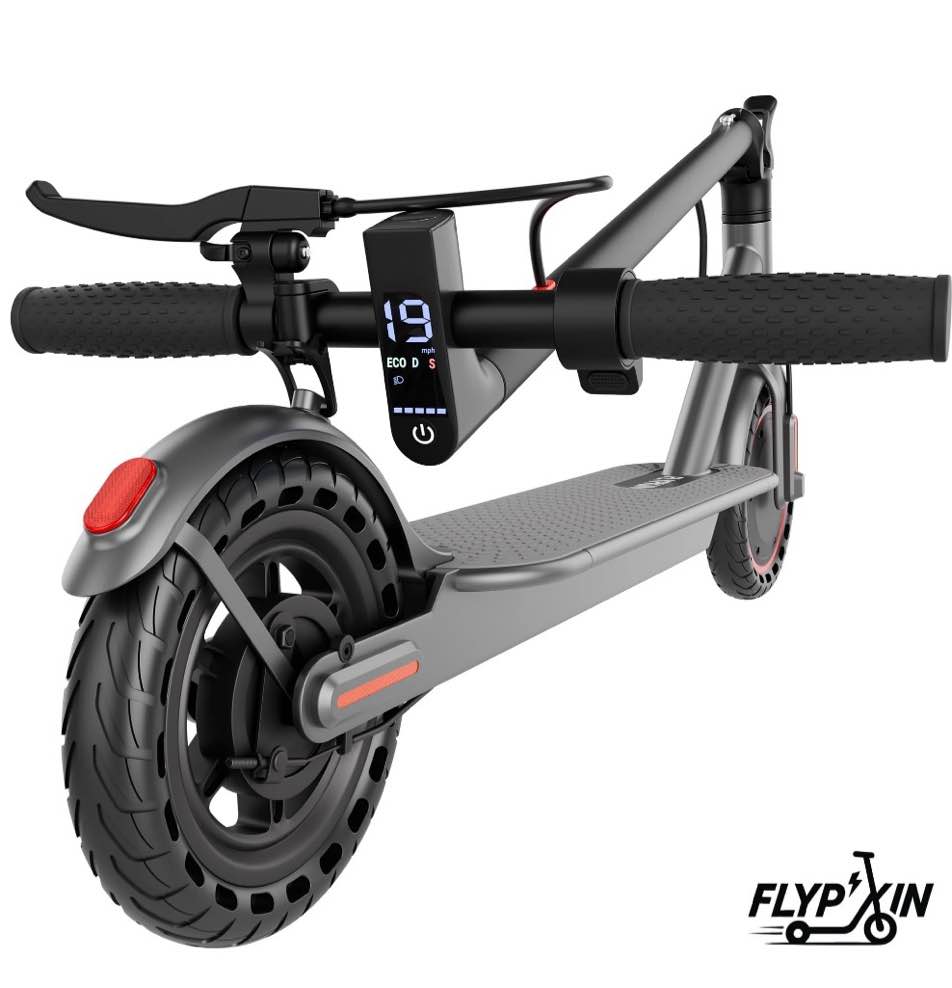 350w motor electric scooter,19 mph top speed, 21-mile range, 8.5”wear-resistant solid tires, foldable & lightweight for commuting