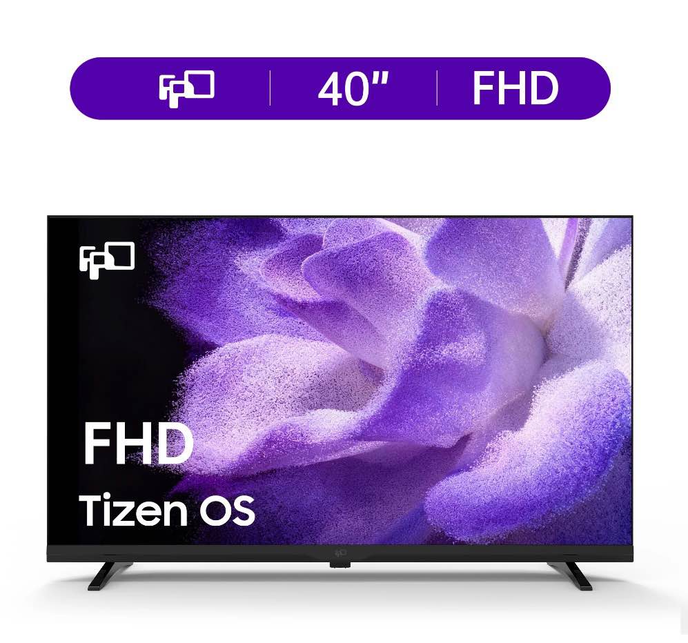 fpd 40-inch google tv smart os 2025 full hd 1080p hdr10 & dolby audio | chromecast built-in + voice remote | immersive viewing experience | palette-series cg40-p3
