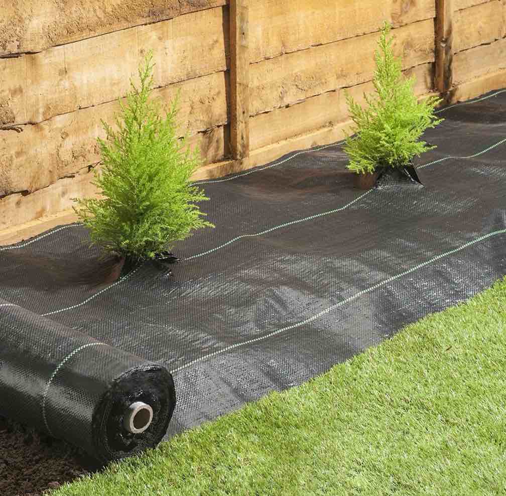 bentism 20 year 6x300 ft heavy duty pp woven weed barrier landscape ground cover 2.4oz
