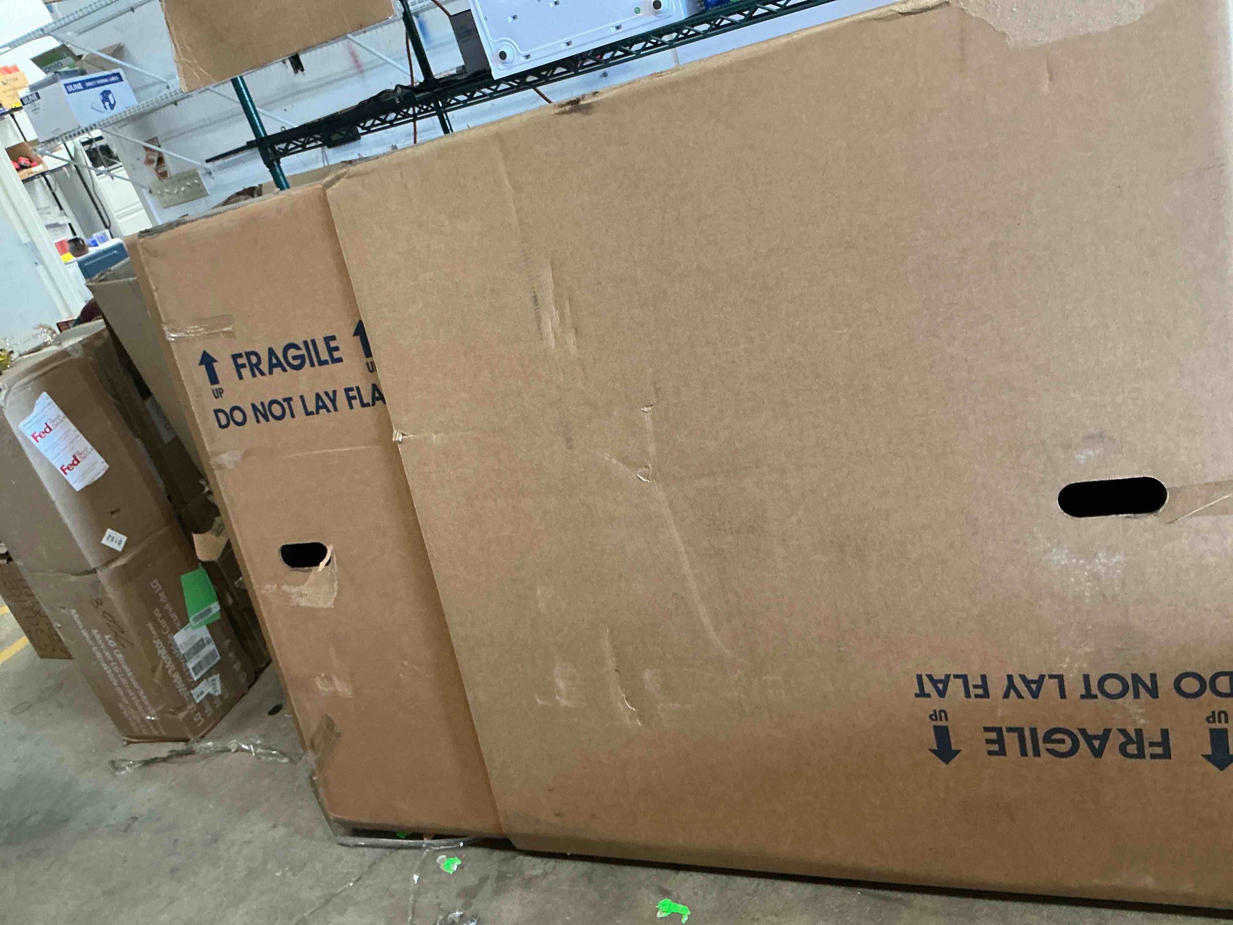 Condition photo showing As Is for samsung - 77" class s90d series oled 4k uhd smart tizen tv (2024)