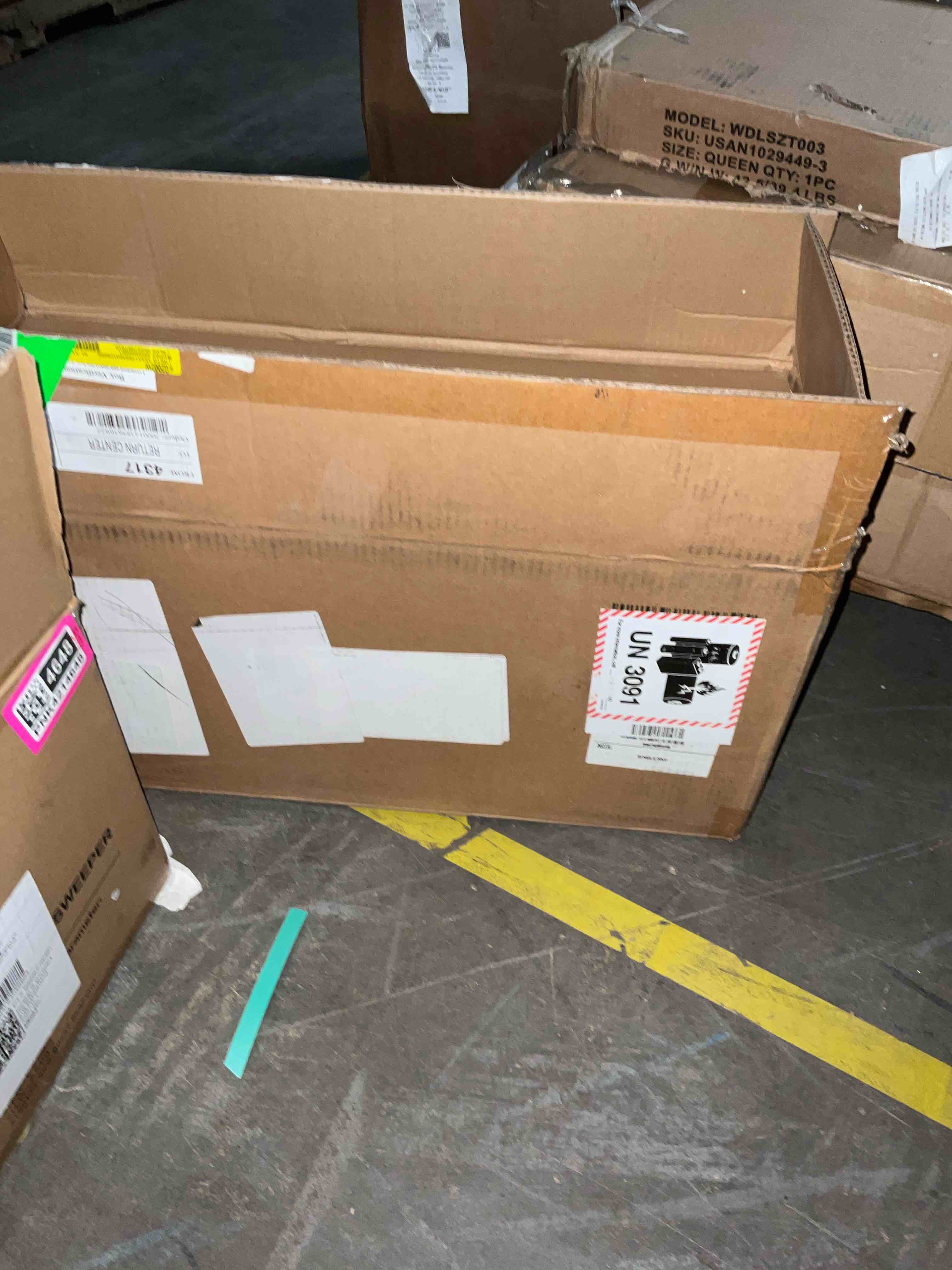 Condition photo showing Good Condition for zimtown 23   electric fireplace insert w/remote & wifi control  faux fireplace logs w/timer  overheat protection  adjustable flame and brightness  csa listed for home living room bedroom