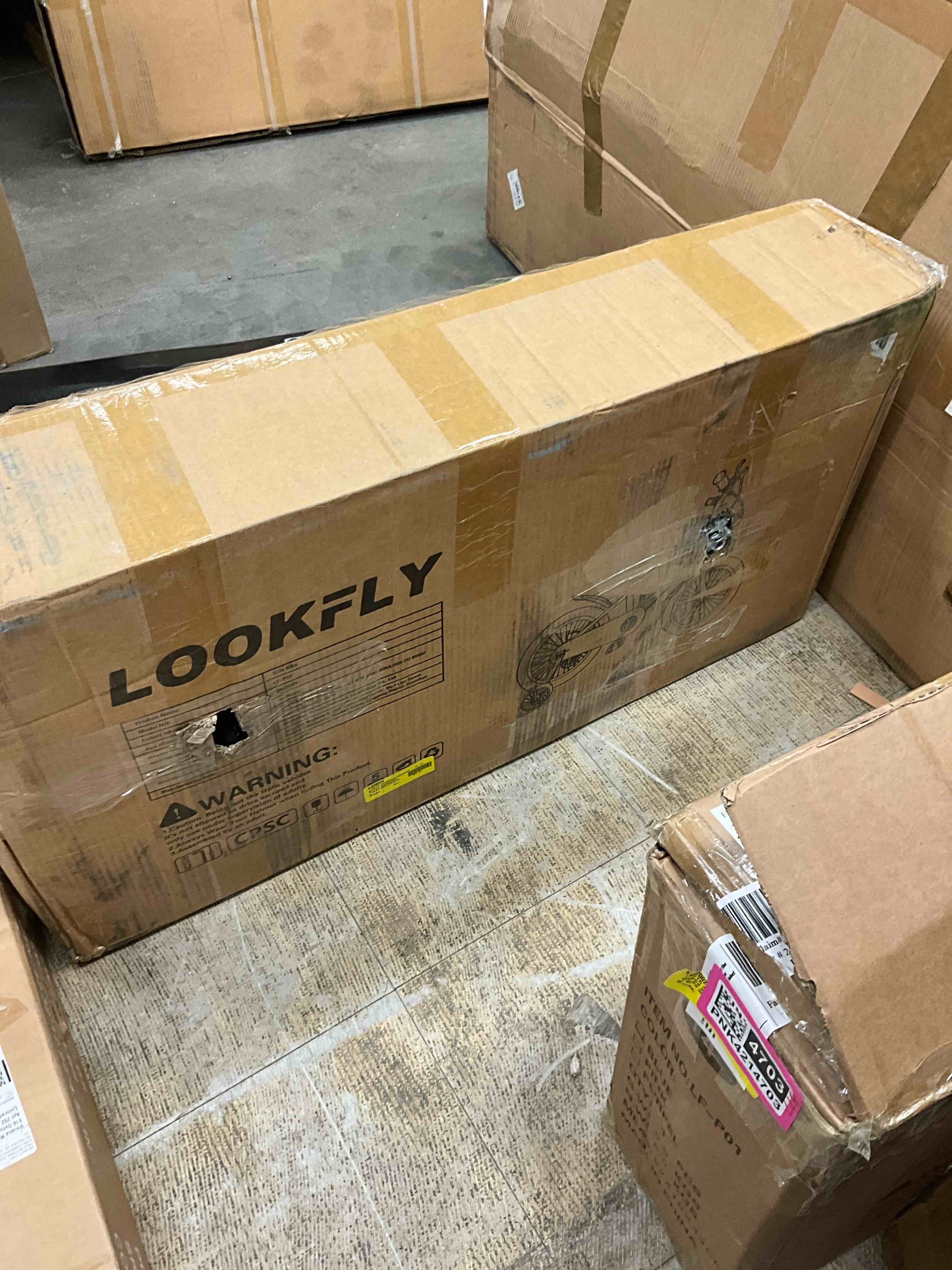 Condition photo showing Good Condition for lookfly 14" kids bike for boys and girls with removable training wheels,children's cicycle,blue