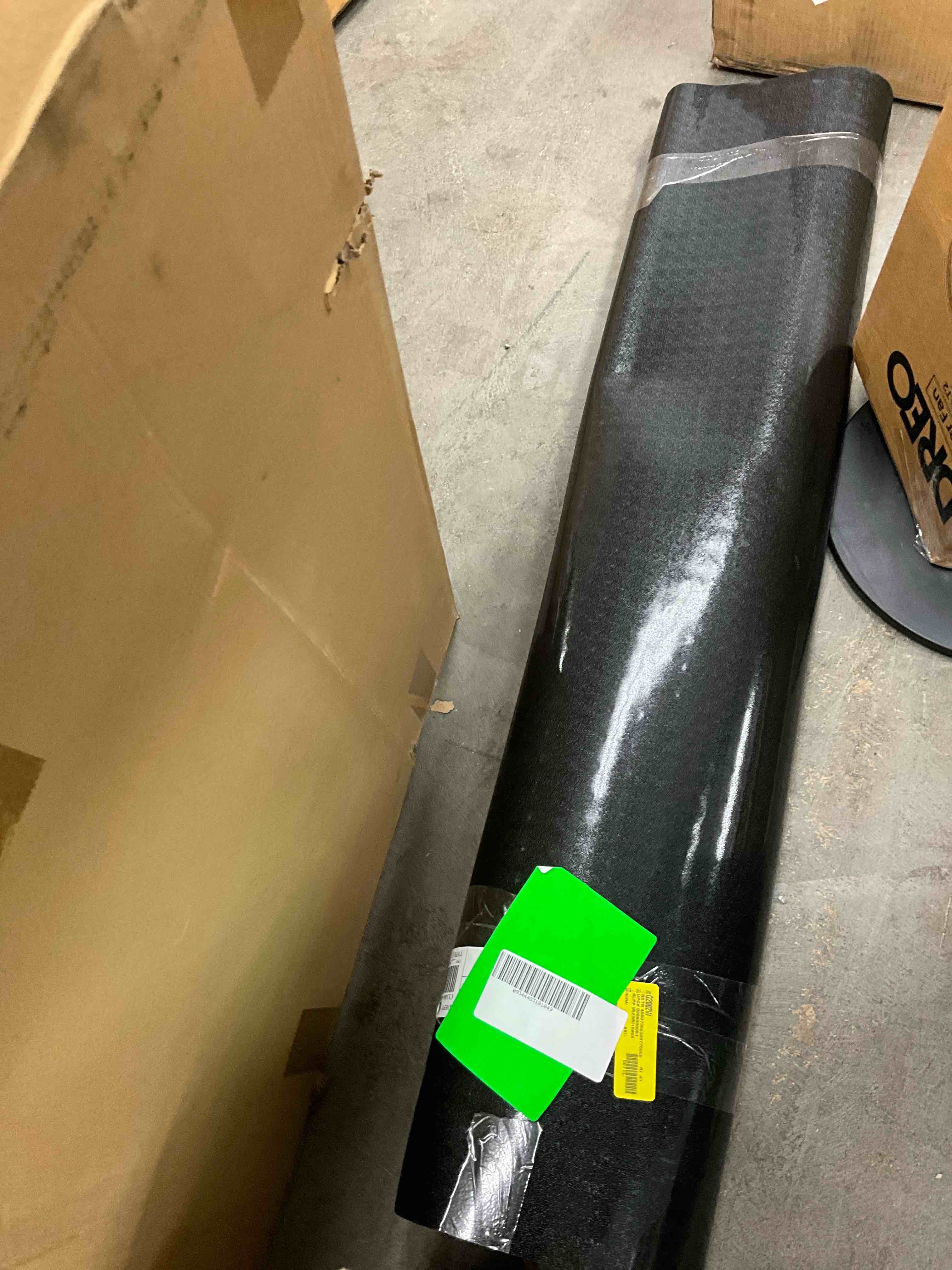Condition photo showing Good Condition for gped office chair mat for carpet, 45" x 53"rectangle carpet protector mat, sturdy carpet chair mat with studs for office, home and gaming floor?black?