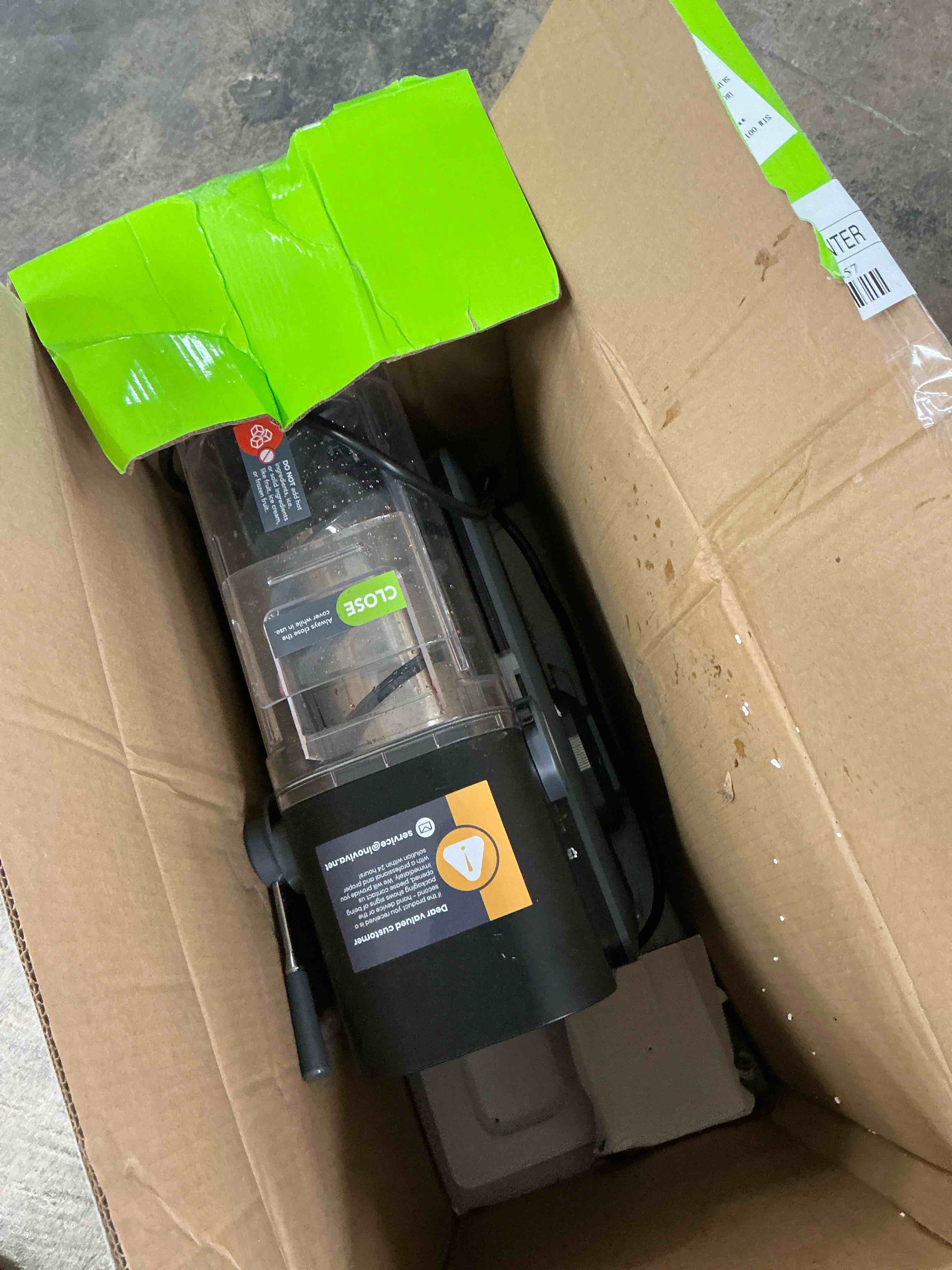 Condition photo showing Good Condition for inoviva slushie machine s1.2 – 68oz upgraded frozen drink maker