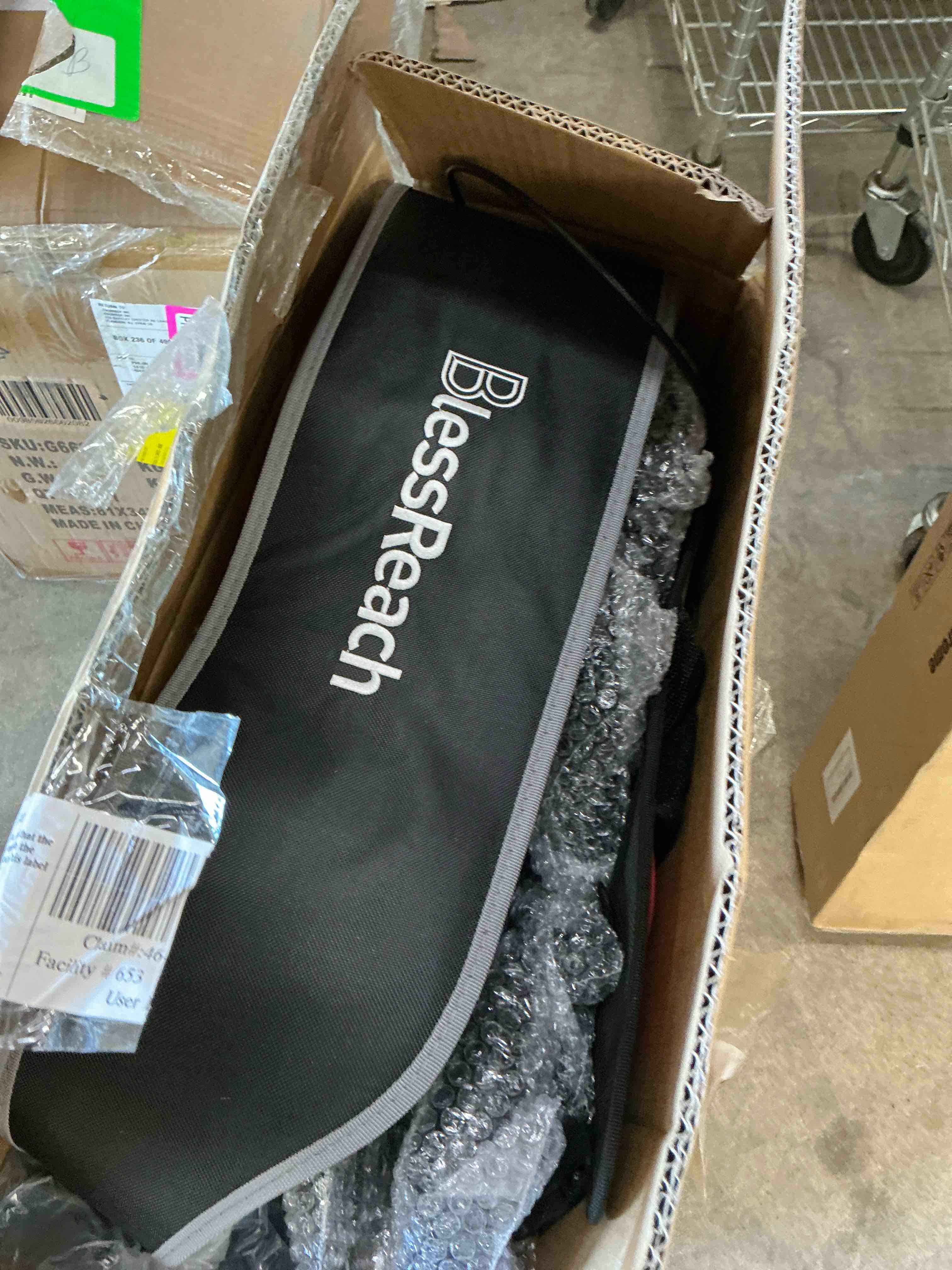 Condition photo showing New/Like New for heavy duty rollator walker - aluminum rolling walker for seniors and adults with large seat, support up 450 lbs (blue)