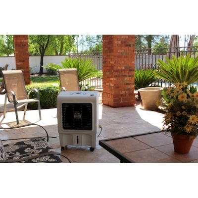 dial 1300 cfm 3-speed portable evaporative cooler - up to 500 sqft