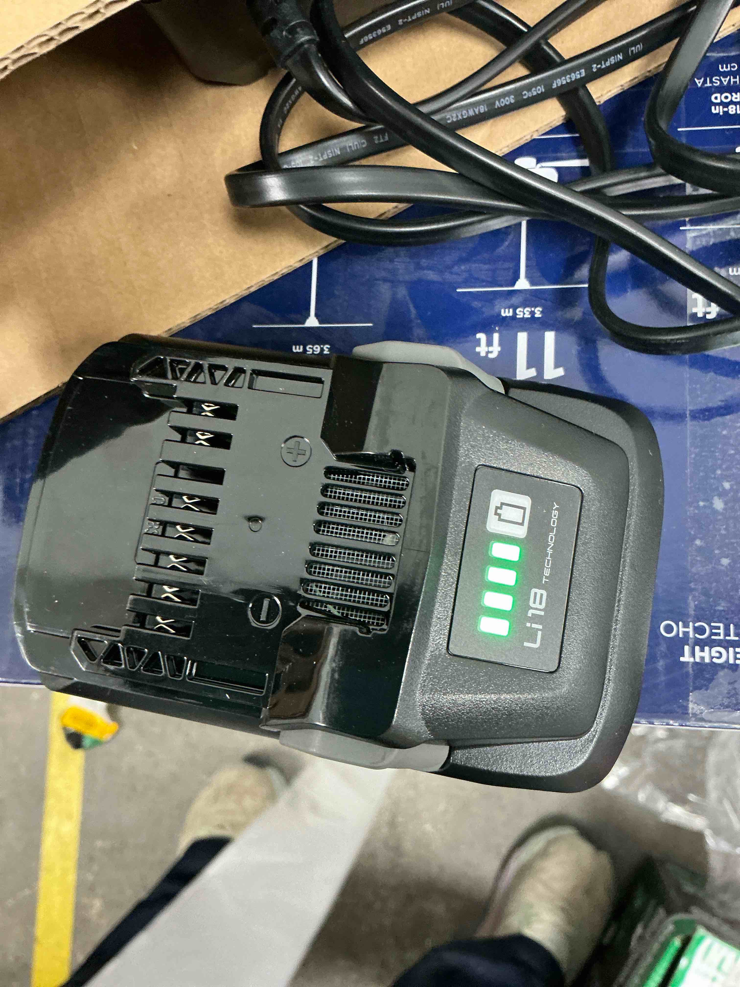 Condition photo showing Good Condition for metabo hpt 18 -volt 1 -pack lithium-ion ( 4 ah battery )