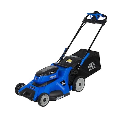 kobalt 40-volt 20-in self-propelled battery lawn mower (battery and charger not included)