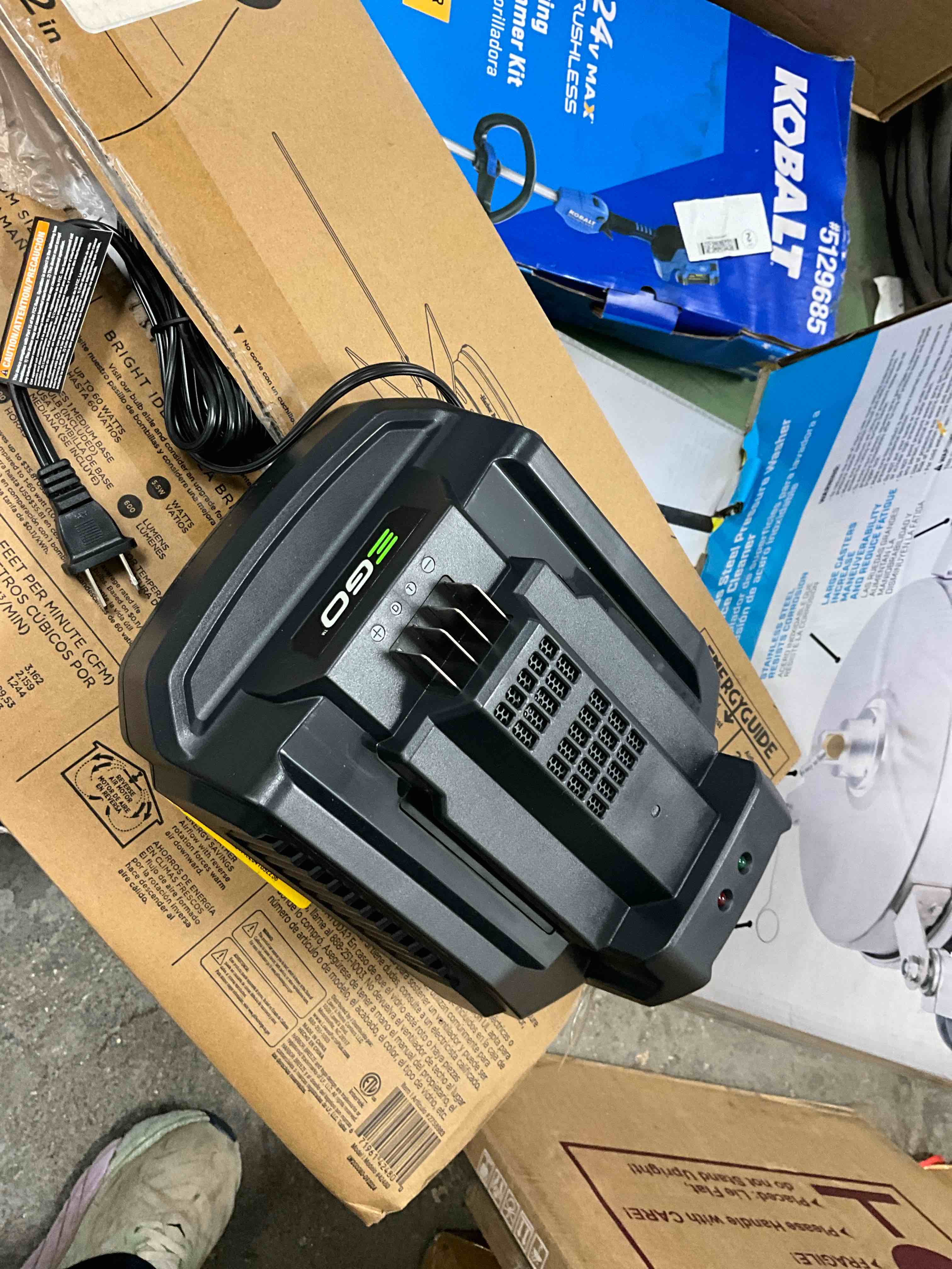 Condition photo showing Good Condition for ego 56 -volt, battery charger