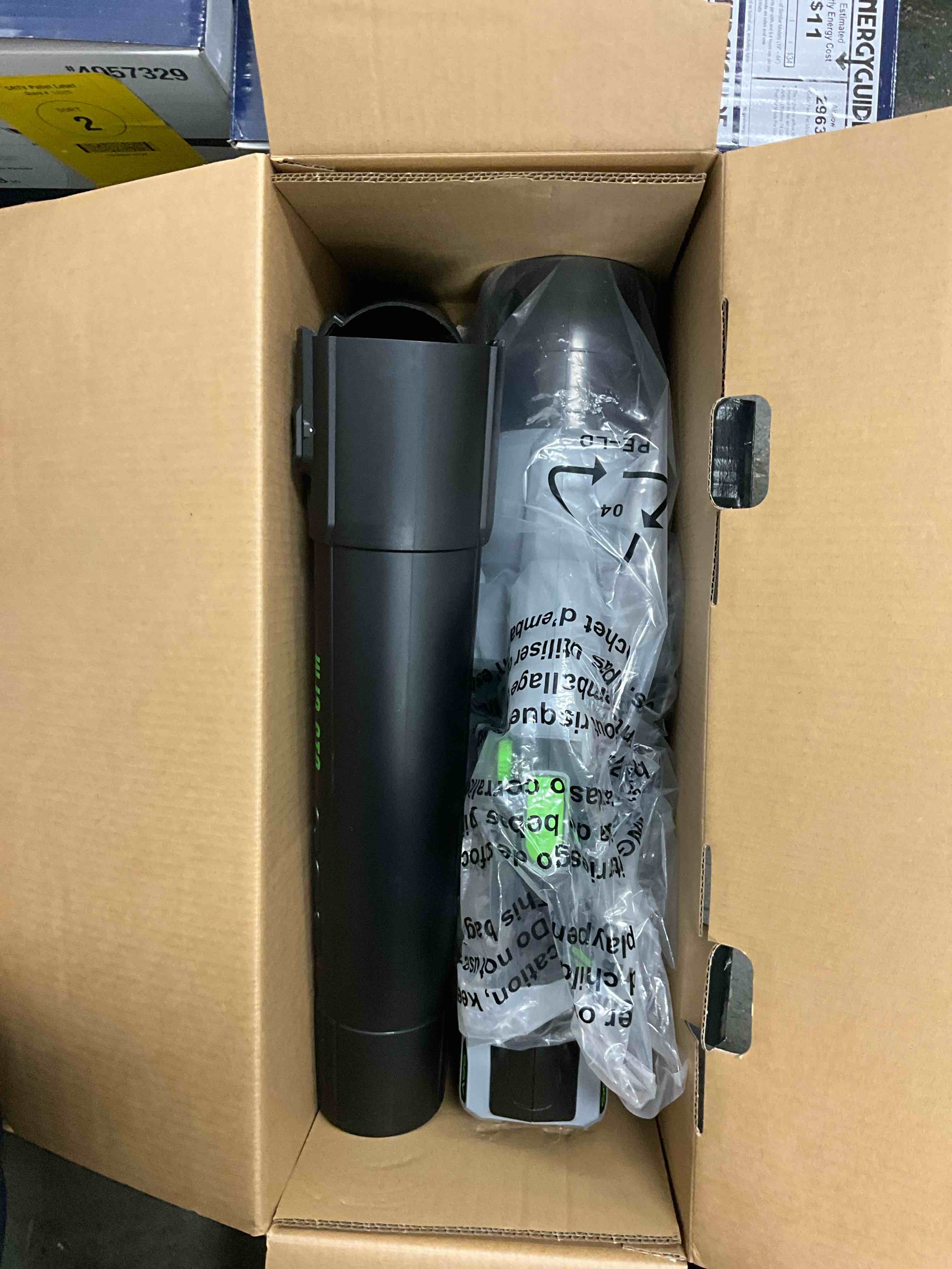 Condition photo showing Good Condition for ego power+ 56-volt 615-cfm 170-mph battery handheld leaf blower battery not included charger not included