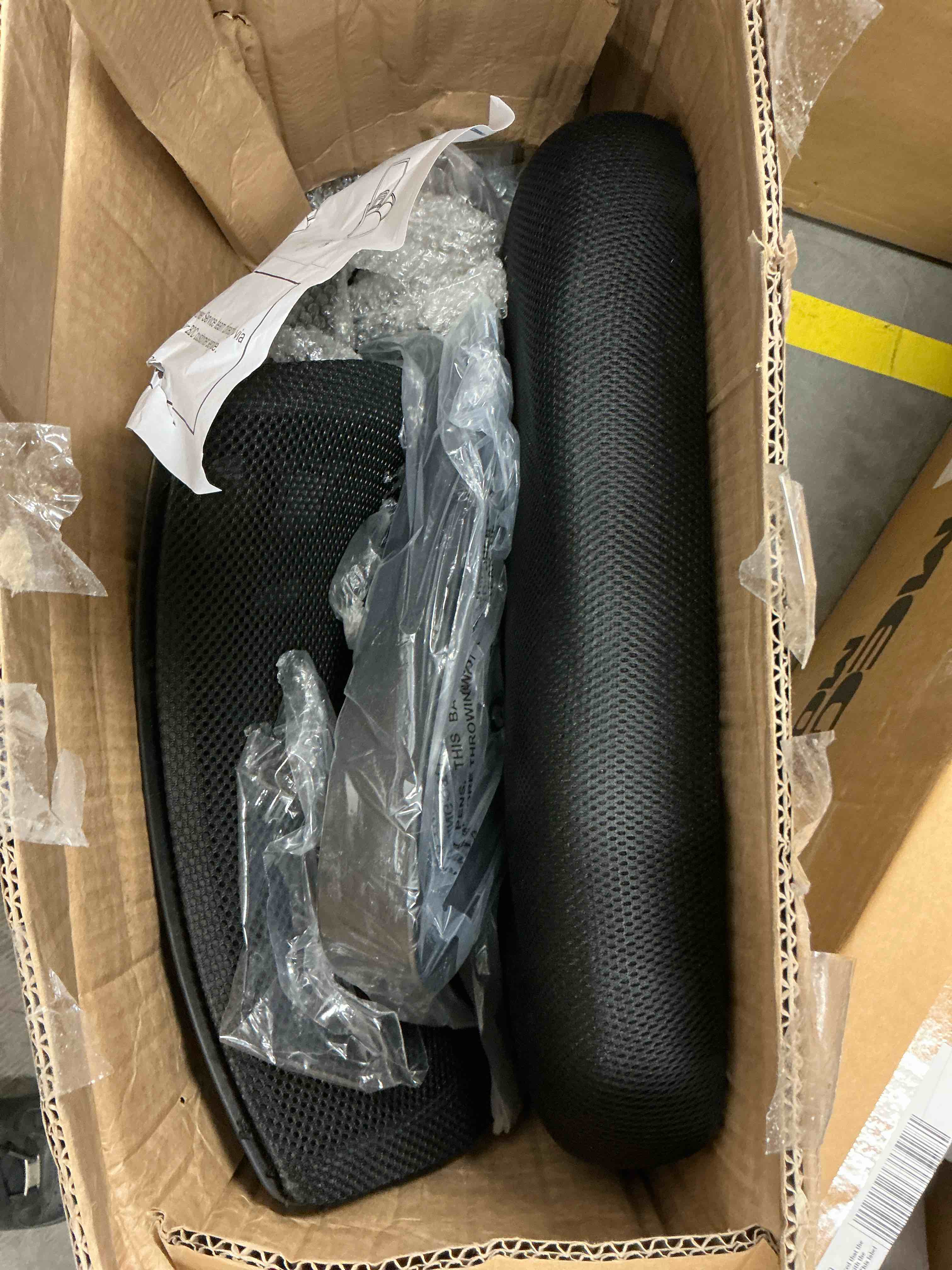 Condition photo showing New/Like New for jonpony ergonomic office chair, lumbar support, adjustable height with armrests for adults,black