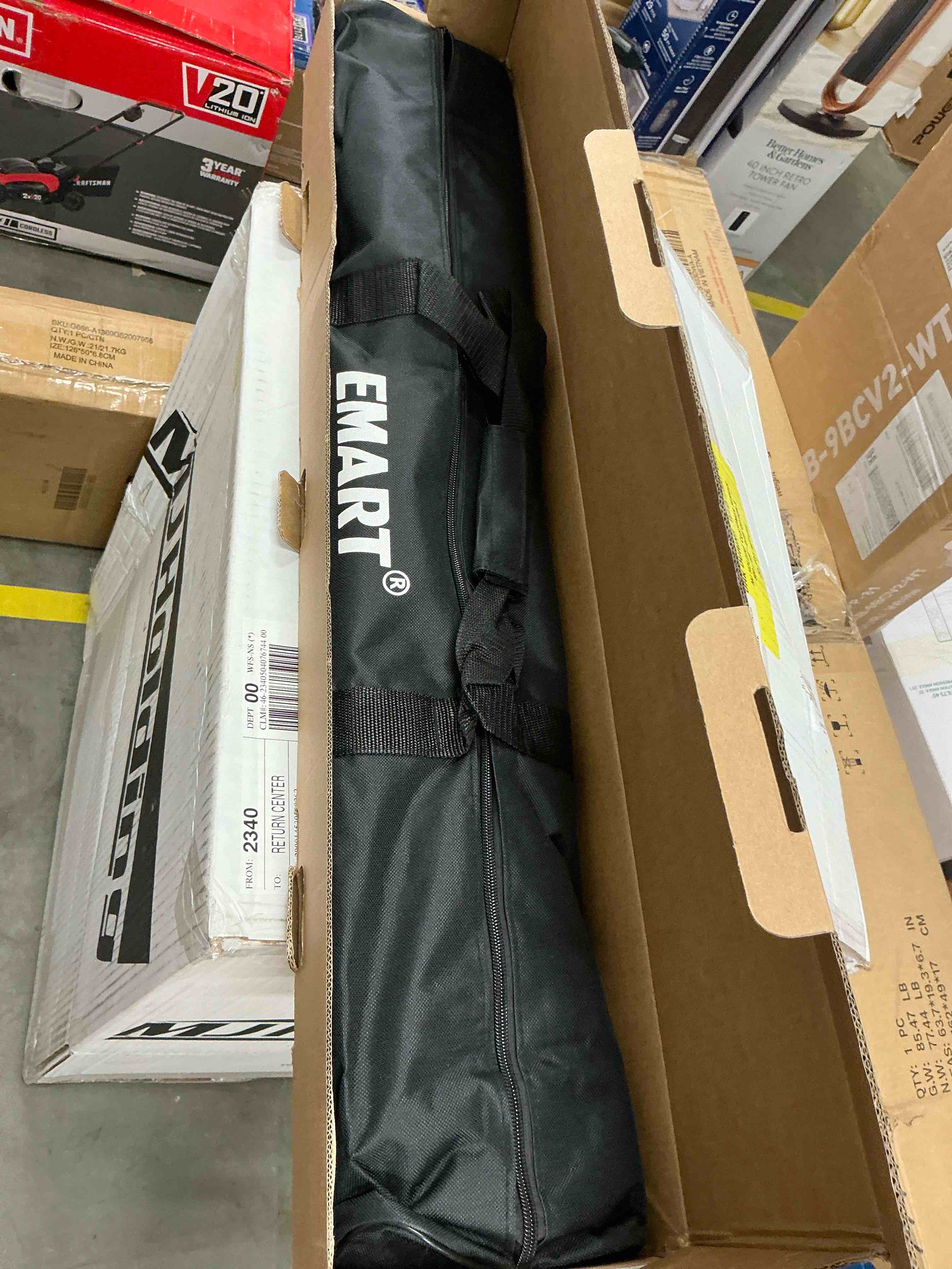 Condition photo showing New/Like New for emart 10 x 7 ft photo backdrop stand   adjustable photography muslin background support system stand for photo video studio