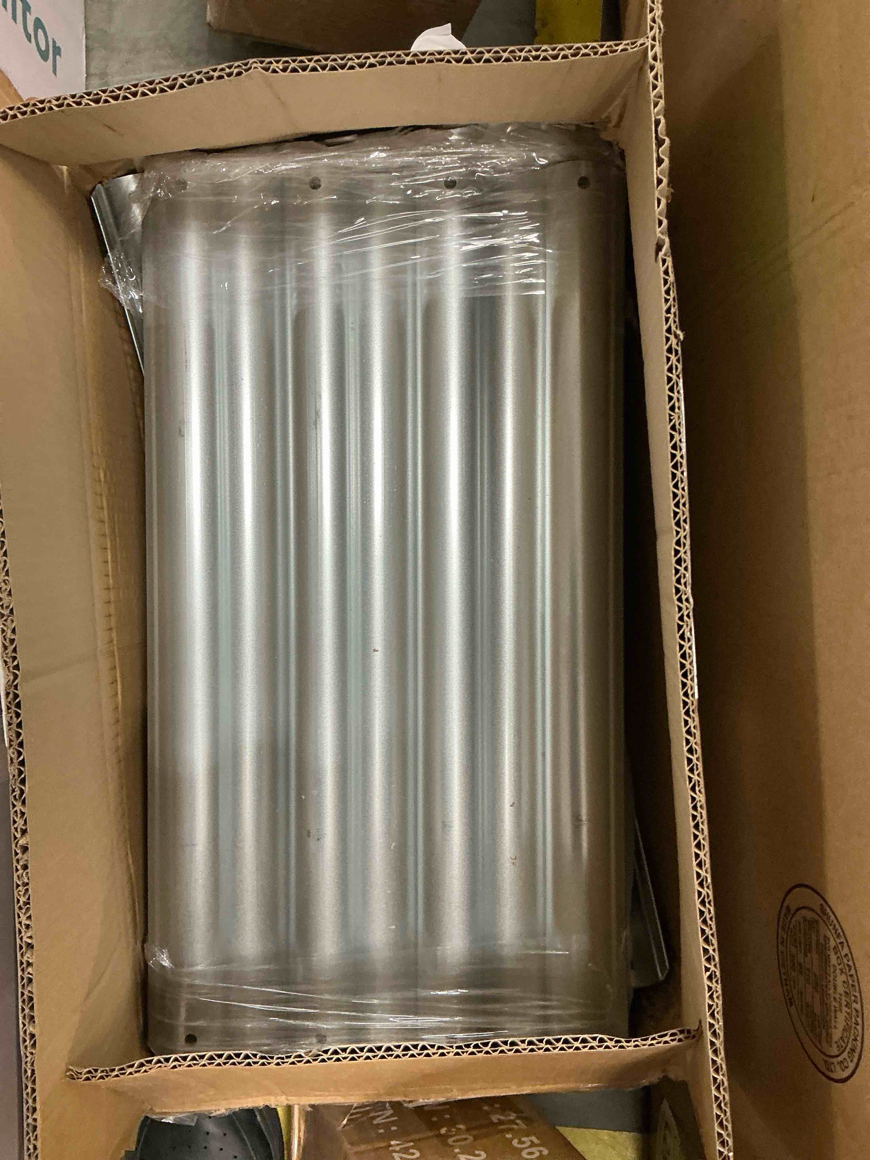 Condition photo showing New/Like New for galvanized raised garden bed kit 2pack 8ft  galvanized planter raised garden boxes outdoor  oval metal raised garden beds