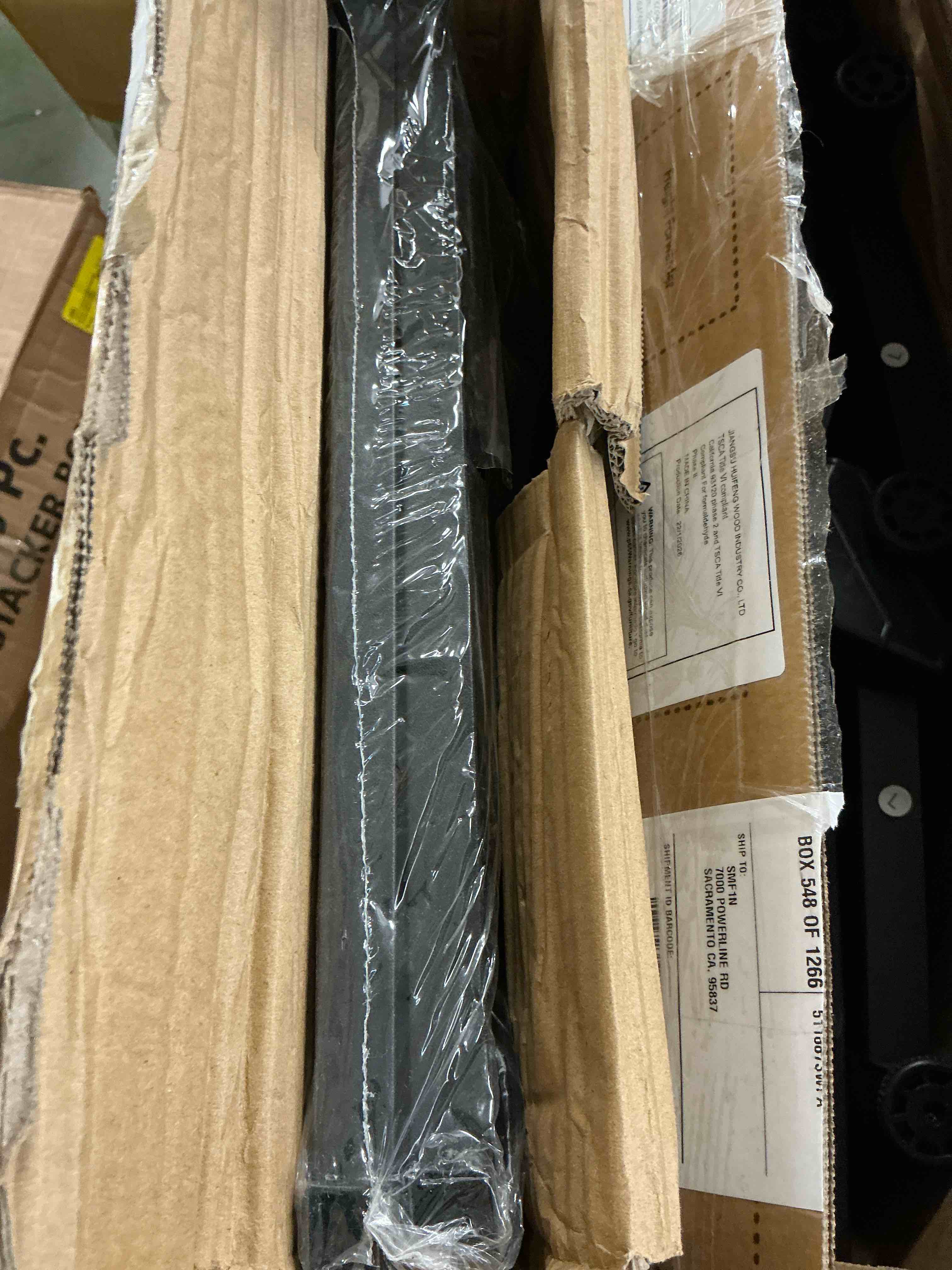 Condition photo showing New/Like New for movable wire rack, heavy-duty 4-tier storage shelf with 4 baskets and wheels, metal shelves organizer for kitchen, bathroom, office, garage, 39.37''l*12.59''w*53.14''h