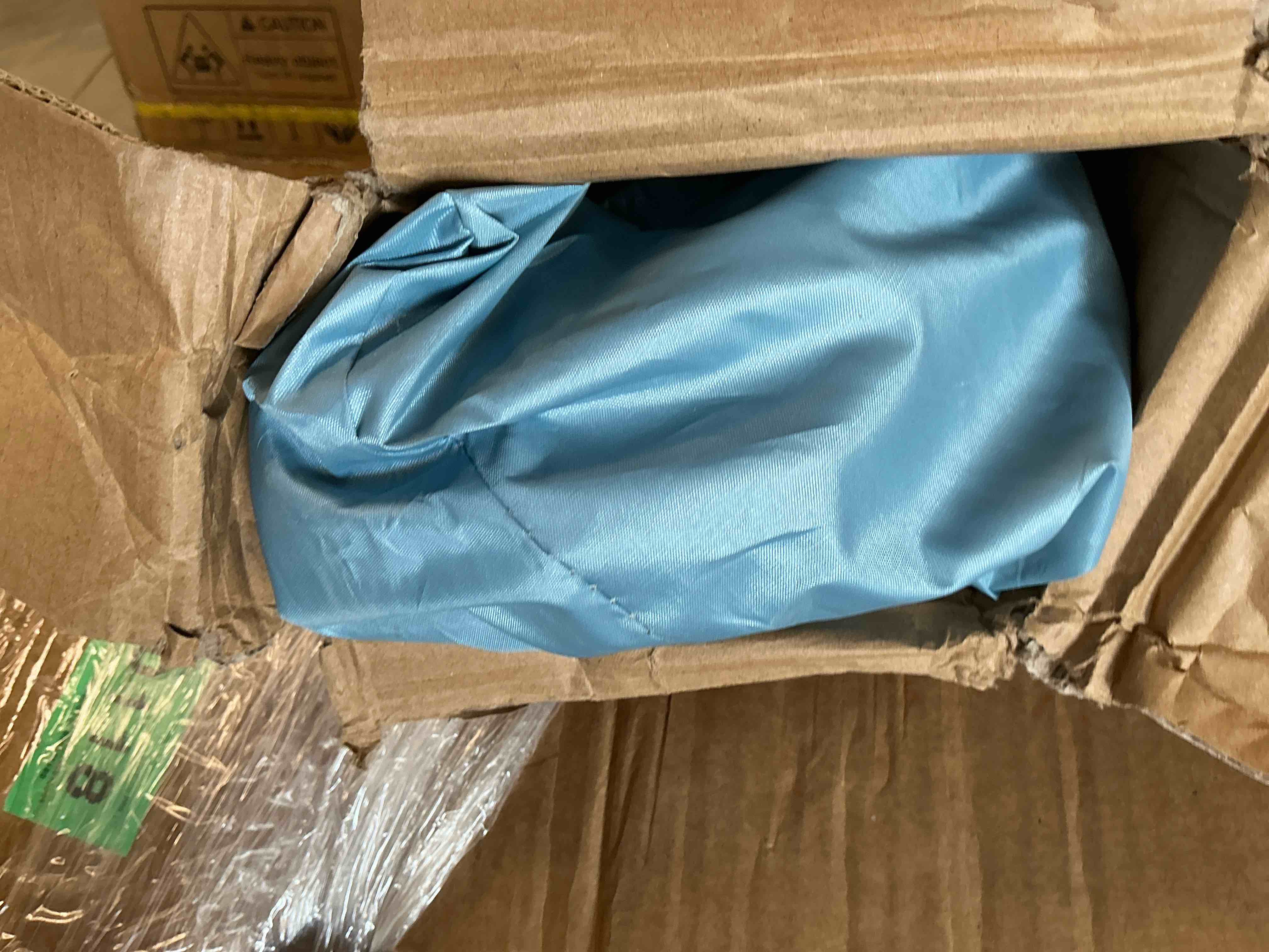 Condition photo showing New/Like New for aship beach tent sun shelter for 4-5 person, quick setup umbrella sunshade with 360° ventilation & upf50+ uv protection, portable pop up tent for family beach adventures