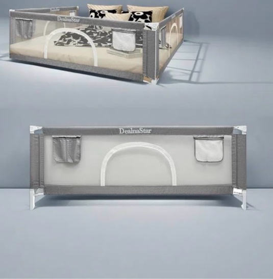 Condition photo showing New/Like New for bed rail for toddlers,75"/190cm baby bed rail guard,upgrade adjustable kids bed rail,universal safety baby bed side rail guard for twin,full,queen,king,cal king size. 