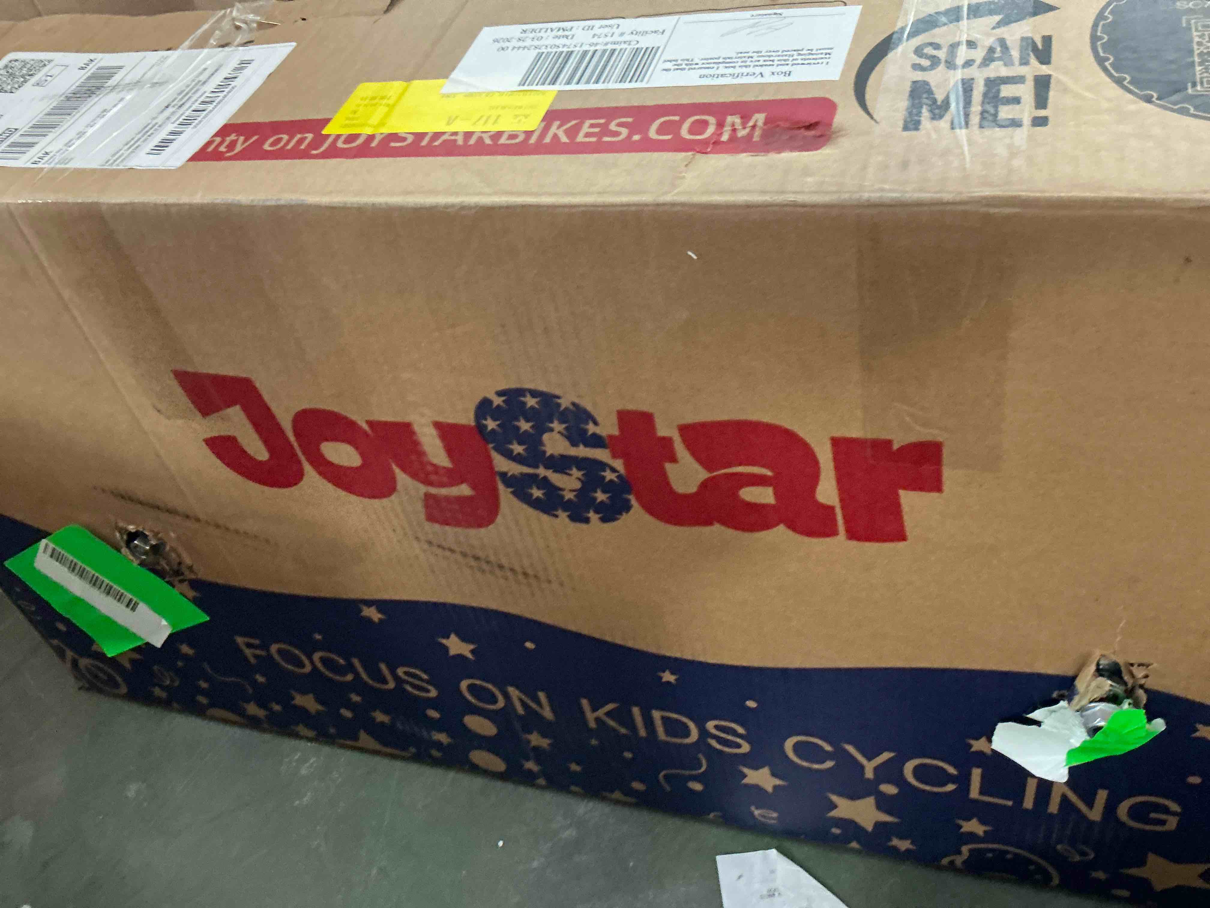 Condition photo showing Good Condition for joystar vintage kids bike with basket & training wheels,12 14 16 20 24 inch kids bike for 2-14 years old girls & boys, beige