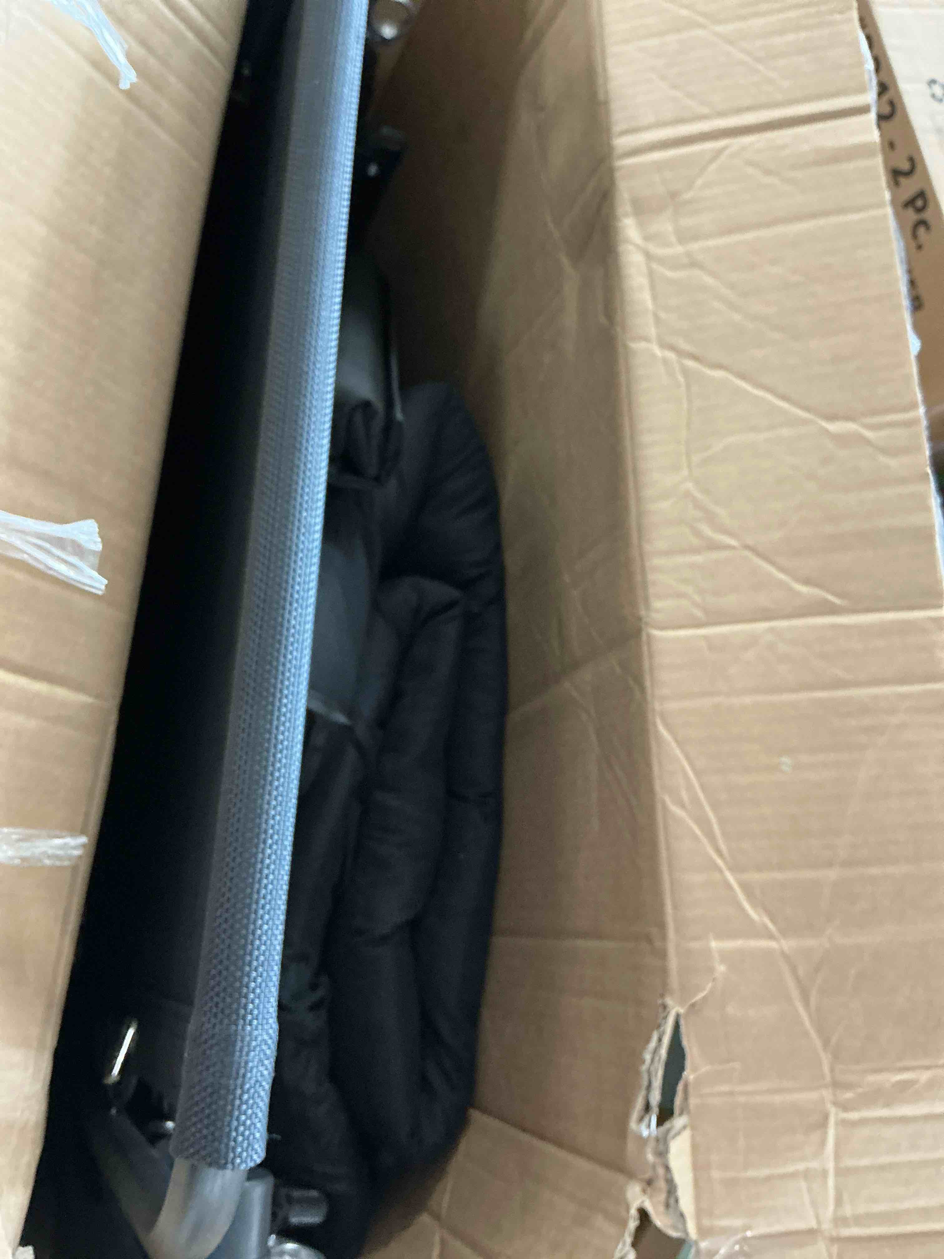 Condition photo showing Good Condition for gvdv oversized zero gravity chair, 33in xxl lounge chair 500lbs capcity with removable thick cushion, lawn patio reclining chair upgraded alloy lock and cup holder, for indoor outdoor, black