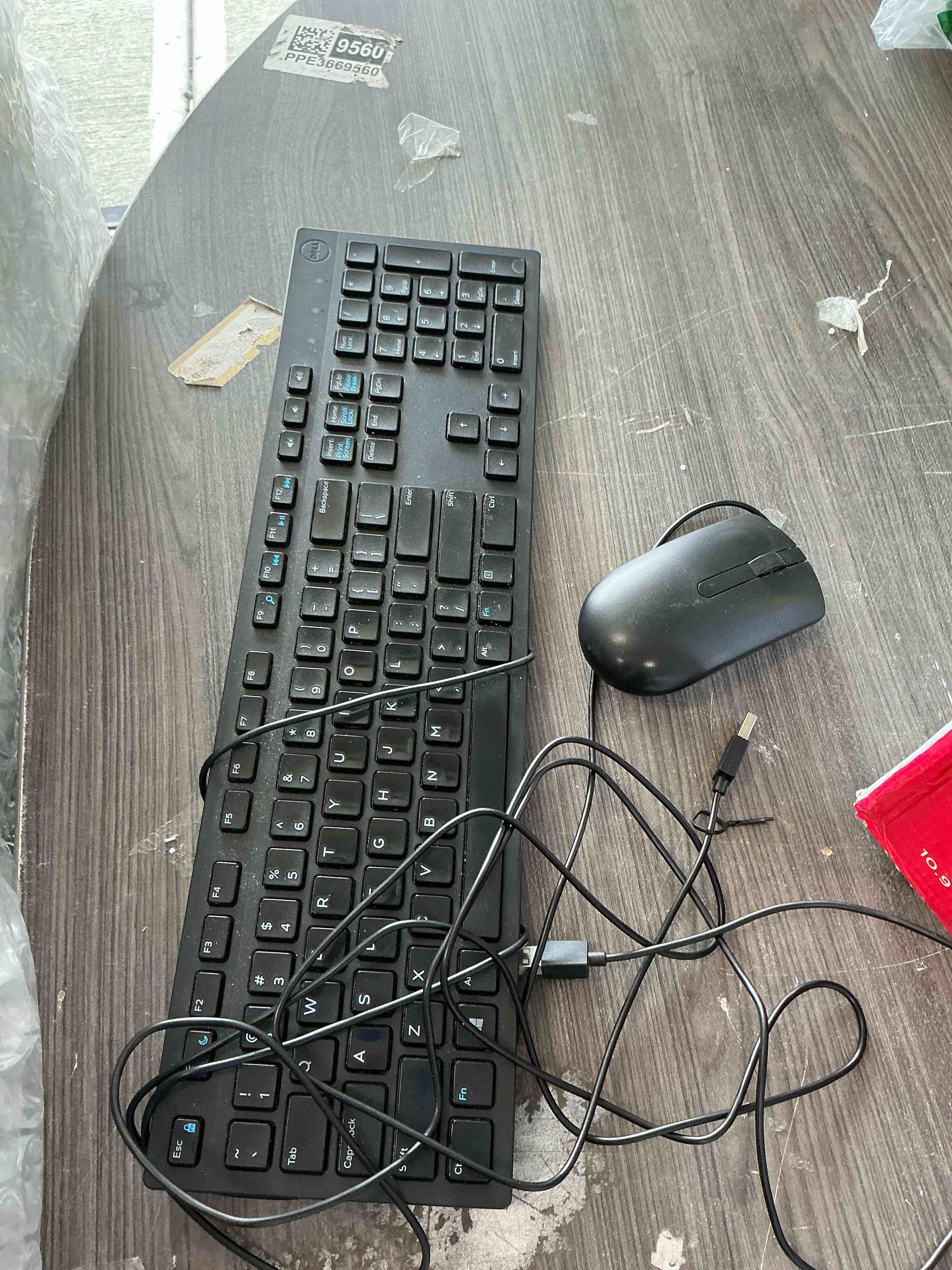 Condition photo showing Good Condition for dell wired keyboard - black kb216 (580-admt)