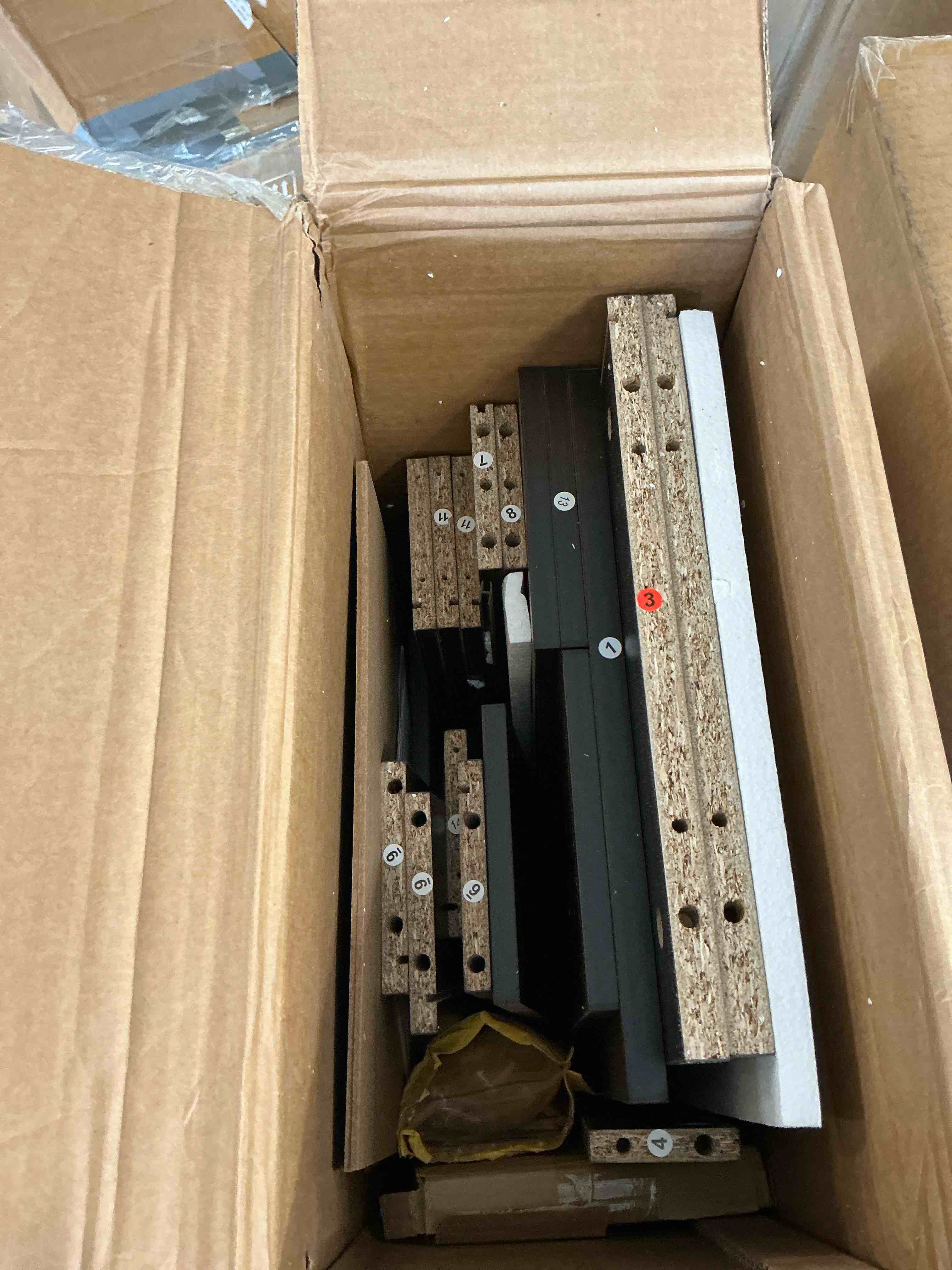 Condition photo showing Good Condition for ubesgoo 5 drawer wood dresser for bedroom, chest of drawers, storage organization unit for clothing, brown