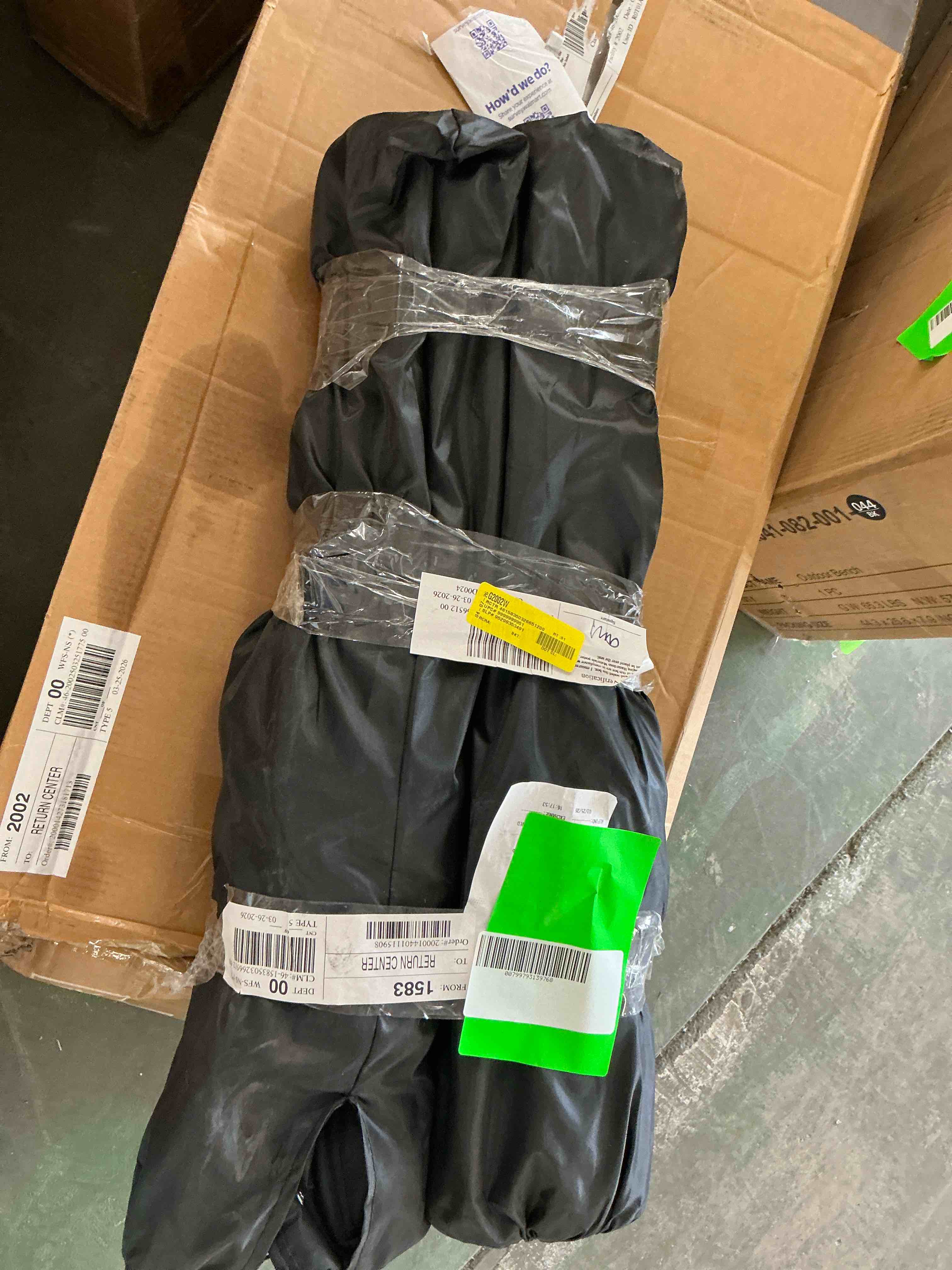 Condition photo showing Good Condition for coliware folding backpack beach chair set of 2, black compact lightweight camping chair with carry bag cup holder, outdoor reclining low-profile travel chair for adults clearance, heavy-duty