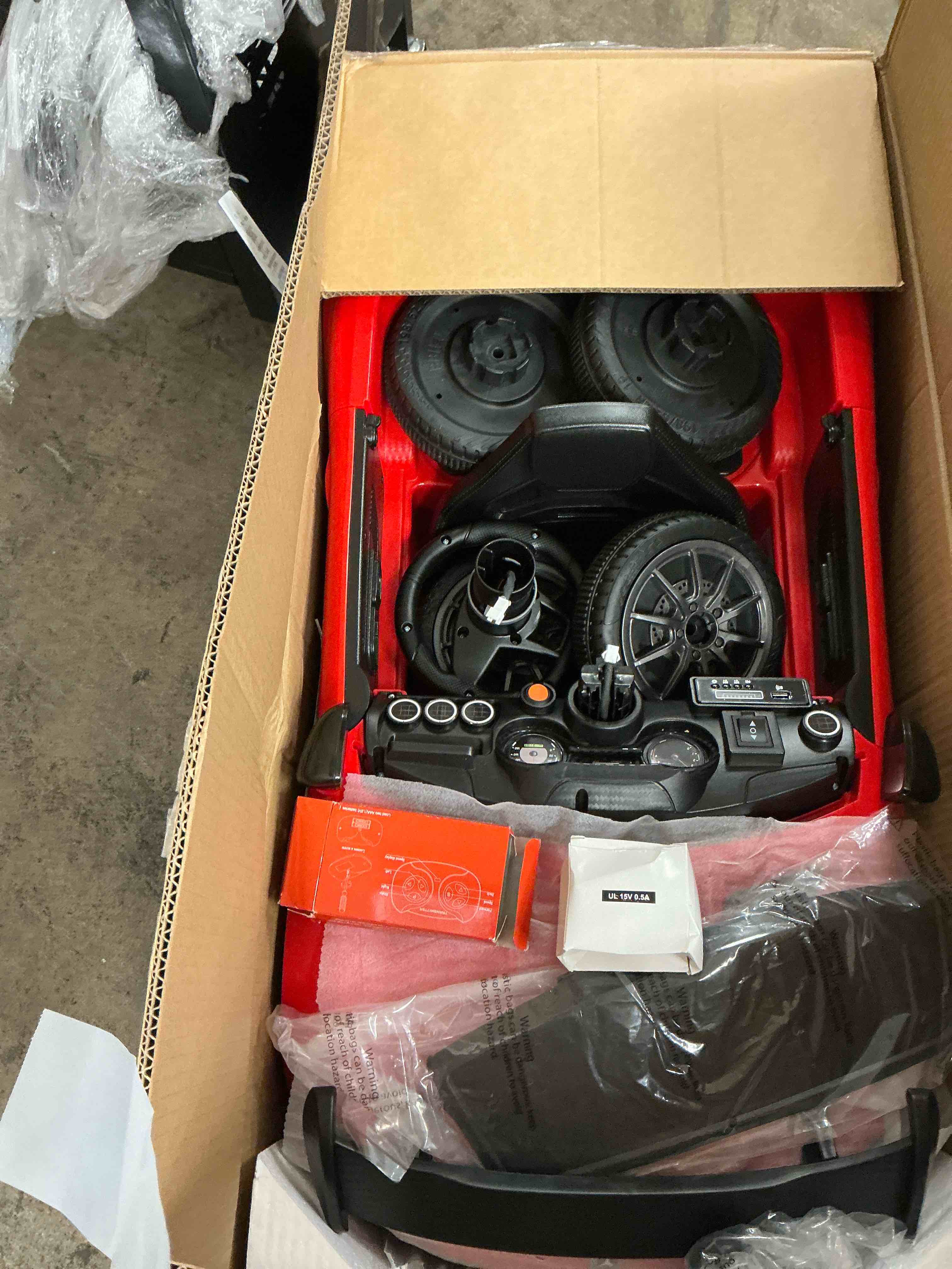 Condition photo showing Good Condition for ubesgoo 12v licensed mercedes-benz electric ride on cars toys for kids, power wheels with parent remote control, red