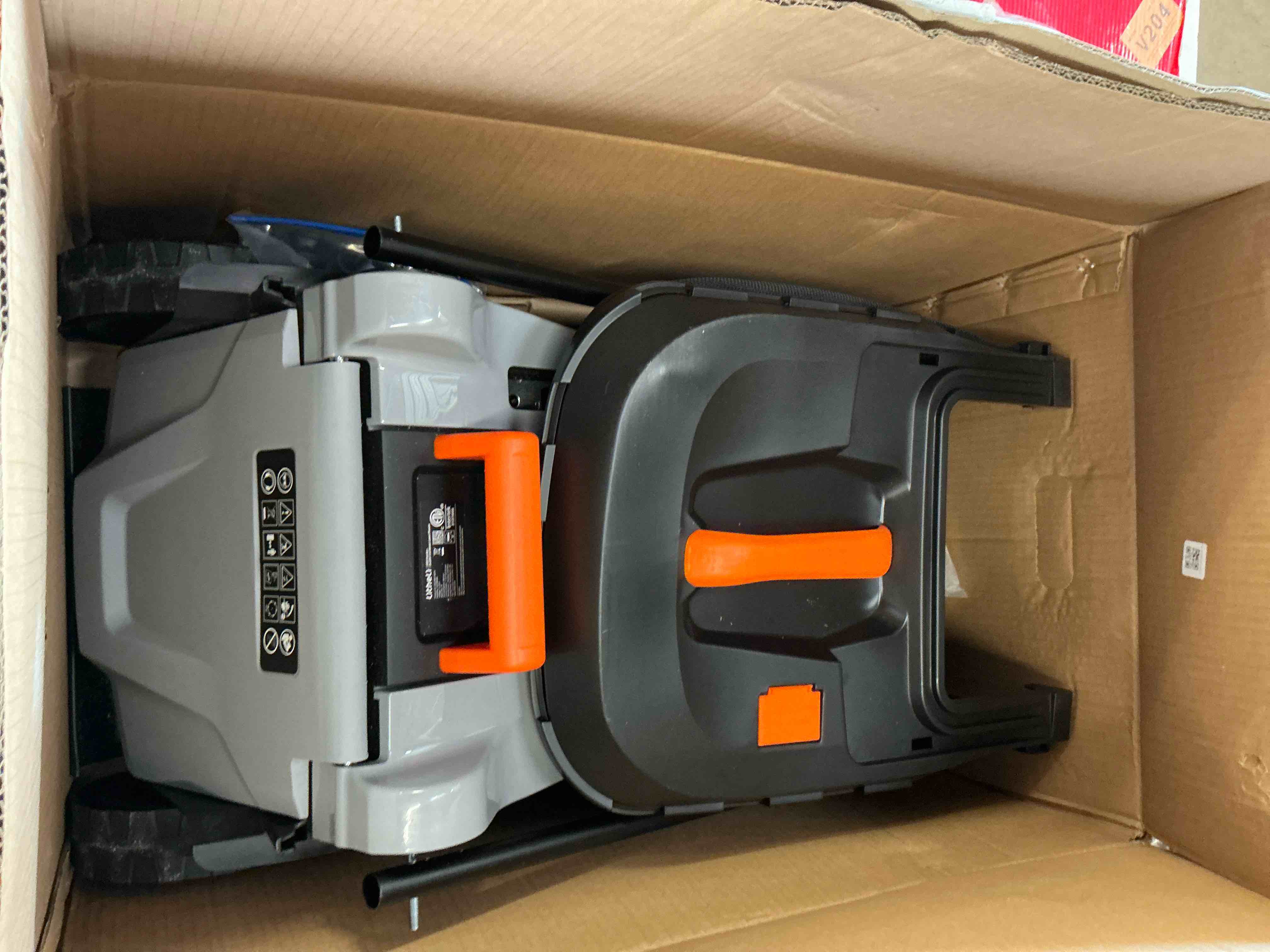 Condition photo showing Good Condition for litheli cordless lawn mower 2*20v electric lawn mowers 15 inch adjustment heights light weight with for garden/yard/farm