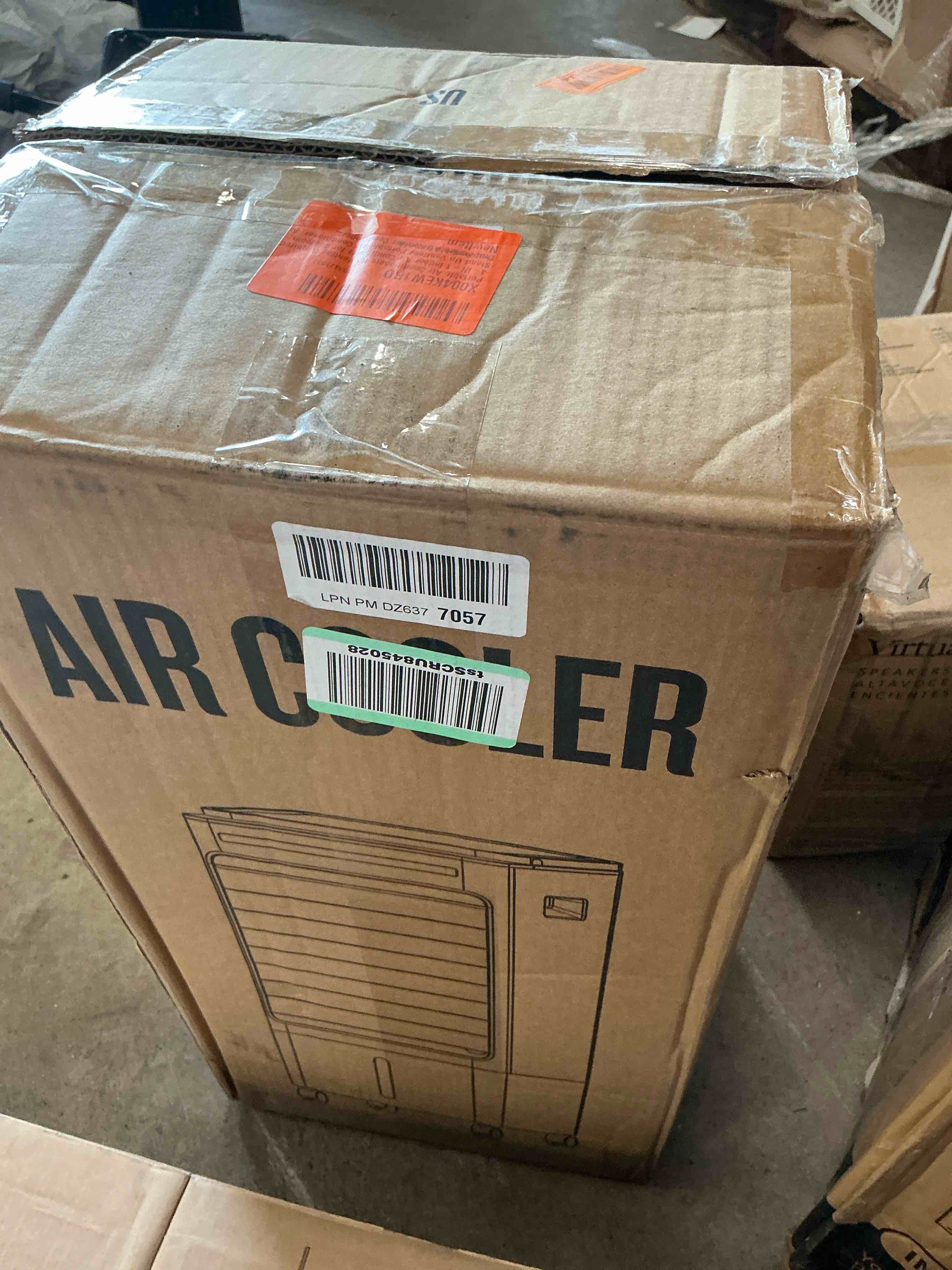 Condition photo showing Good Condition for swamp cooler air conditioner, 4-in-1 evaporative air cooler with 5l water tank no window, portable swamp cooler 3 speeds, 120°oscillation, remote control, evaporative cooler cooling fan