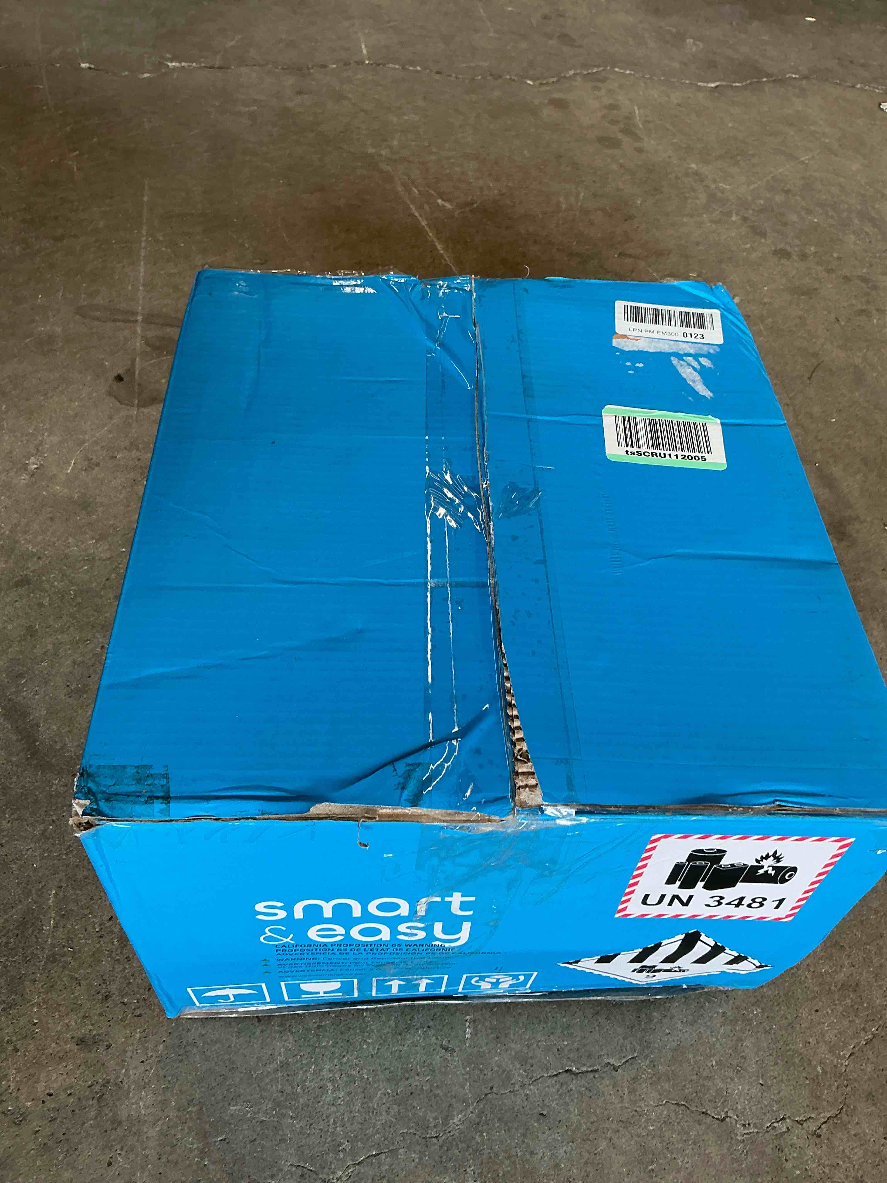 Condition photo showing Good Condition for (2025 new) robotic pool vacuum, robotic pool cleaner for inground pools, pool robot with smart navigation, floor/wall/waterline cleaning, 180 mins runtime for pool up to 2100 sq.ft